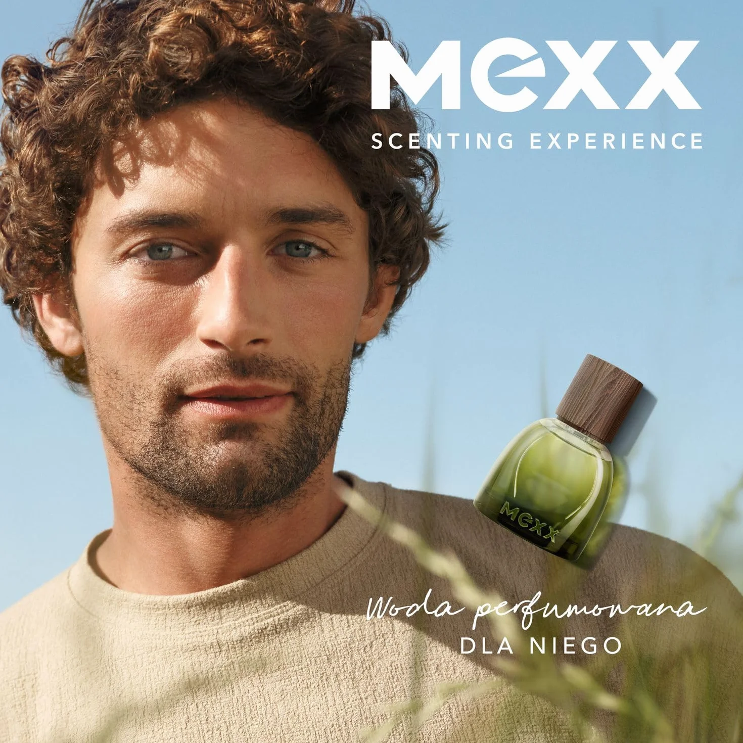 Mexx Inspired Nature Woda Perfumowana dla Mężczyzn o Cytrusowo-Drzewnym Zapachu, 50 ml
