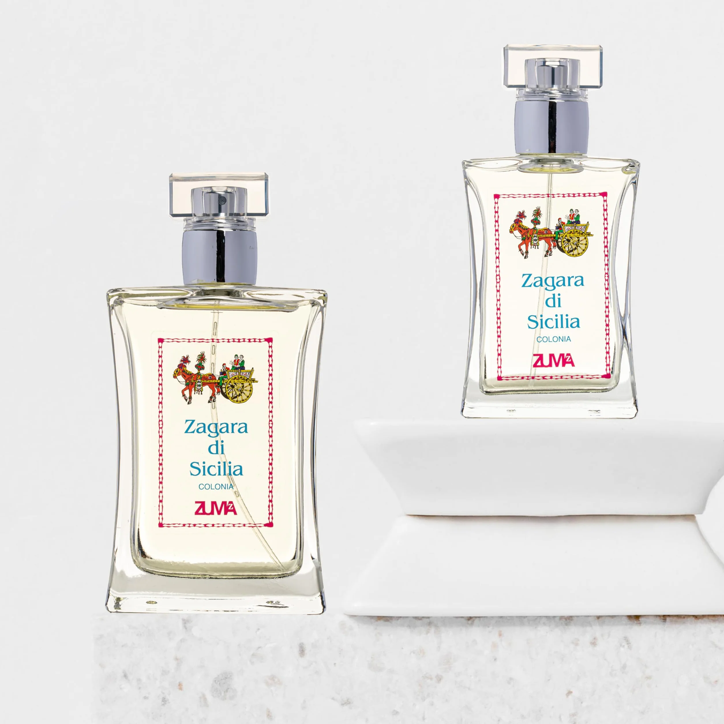Perfumy Zuma - Zapach Zagara by Sycylia Kolonia Unisex Kwiatowy Zapach Spray - Unikalne emocje Neroli i Nuty Kwiatowe Wyprodukowano we Włoszech (Zagara di Sicilia 50 ml)