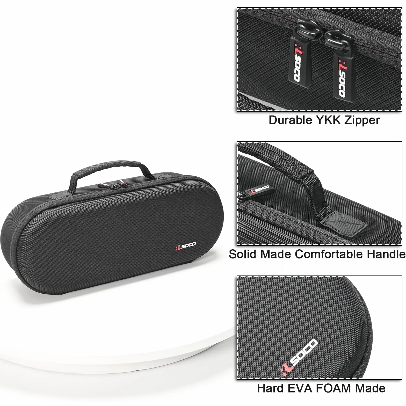RLSOCO Etui do Dyson Airwrap & Nowy Dyson Airwrap - Czarny (Tylko Walizka)