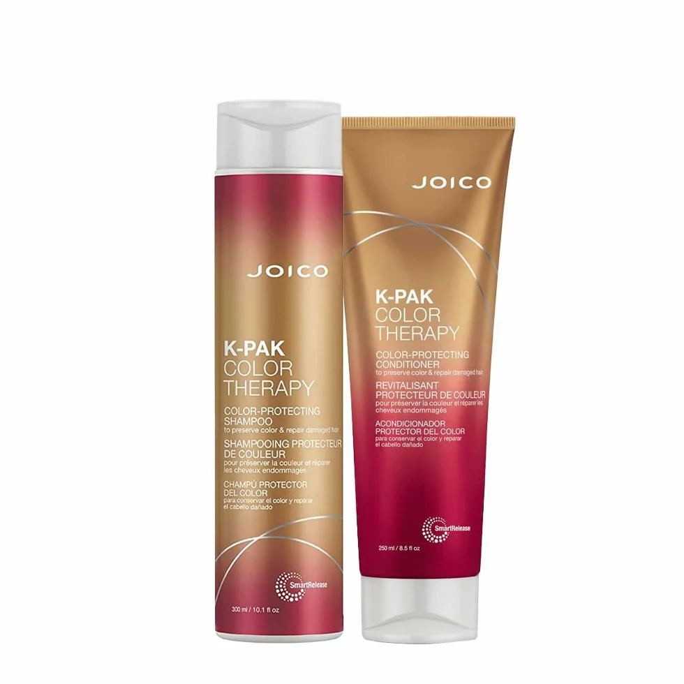Joico K-PAK Color Therapy szampon 300 ml & odżywka 250 ml do zachowania koloru i regeneracji zniszc
