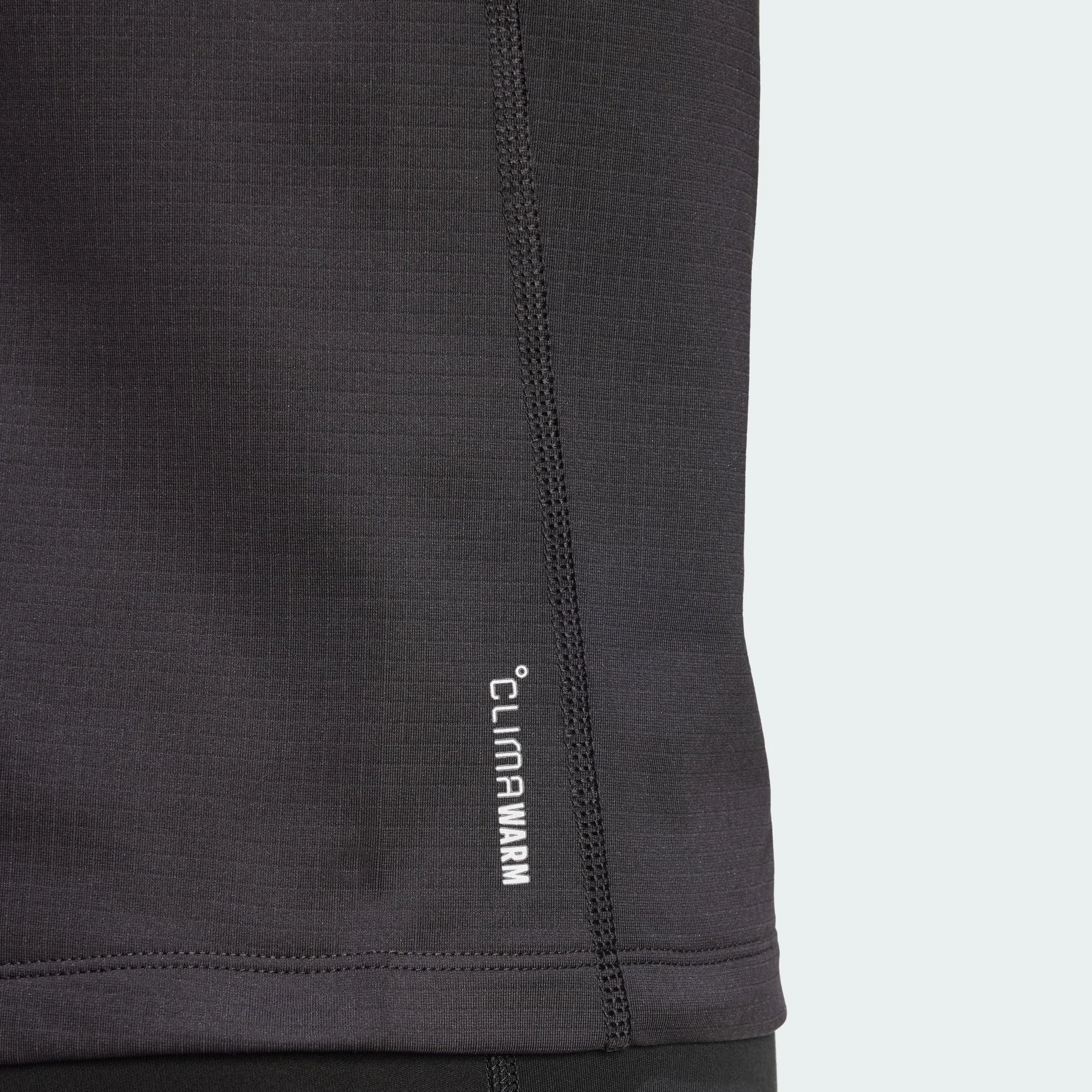 adidas Mężczyźni Own the Run Winterized Hooded Half-Zip, Black, M