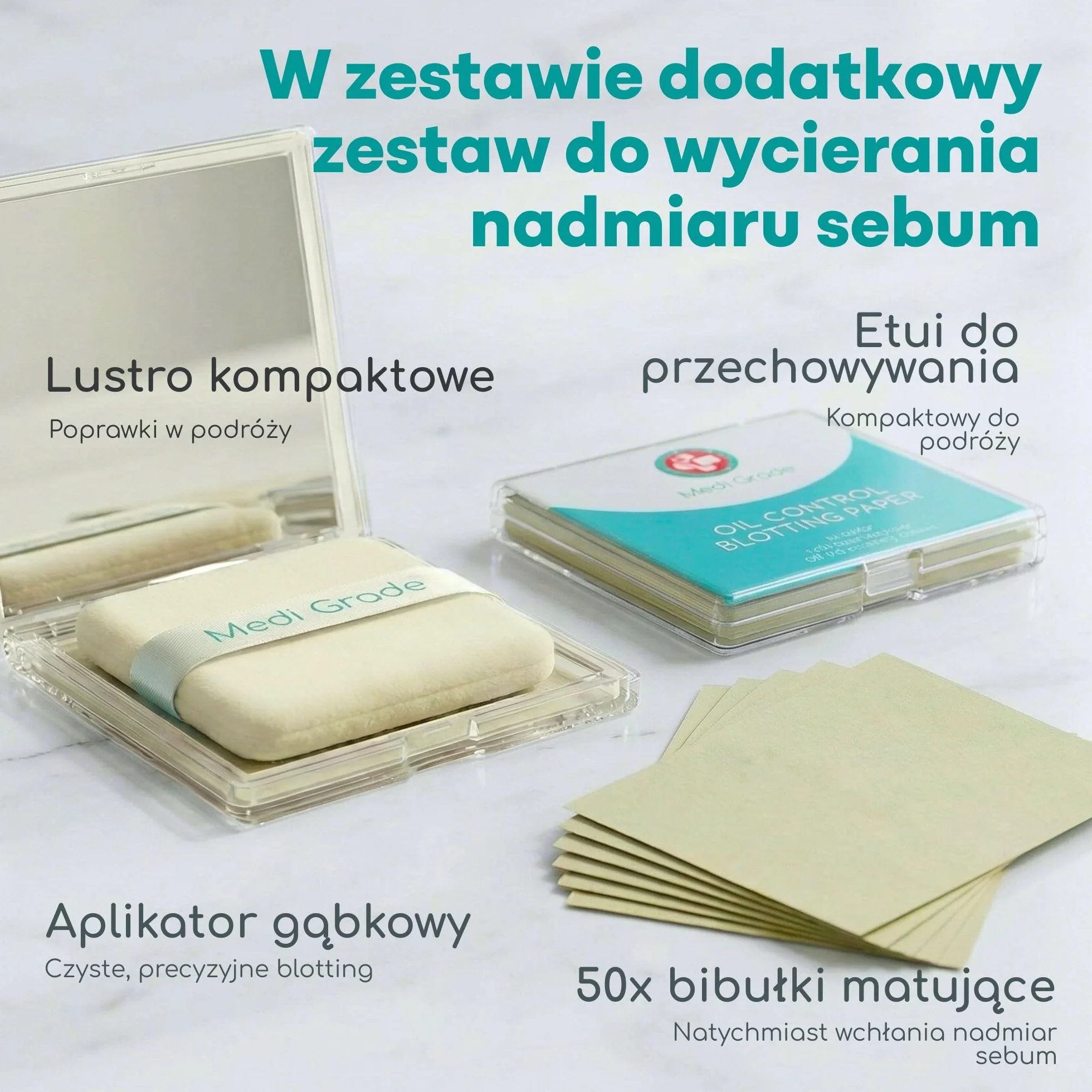 Zestaw do Usuwania Zaskórników 7 Szt., Medi Grade Zestaw do Wyciskania Pryszczy ze Stali Nierdzewnej, Przyrząd do Usuwania Zaskórników, Wągrów, Pryszczy i Więcej, Zestaw do Oczyszczania Twarzy