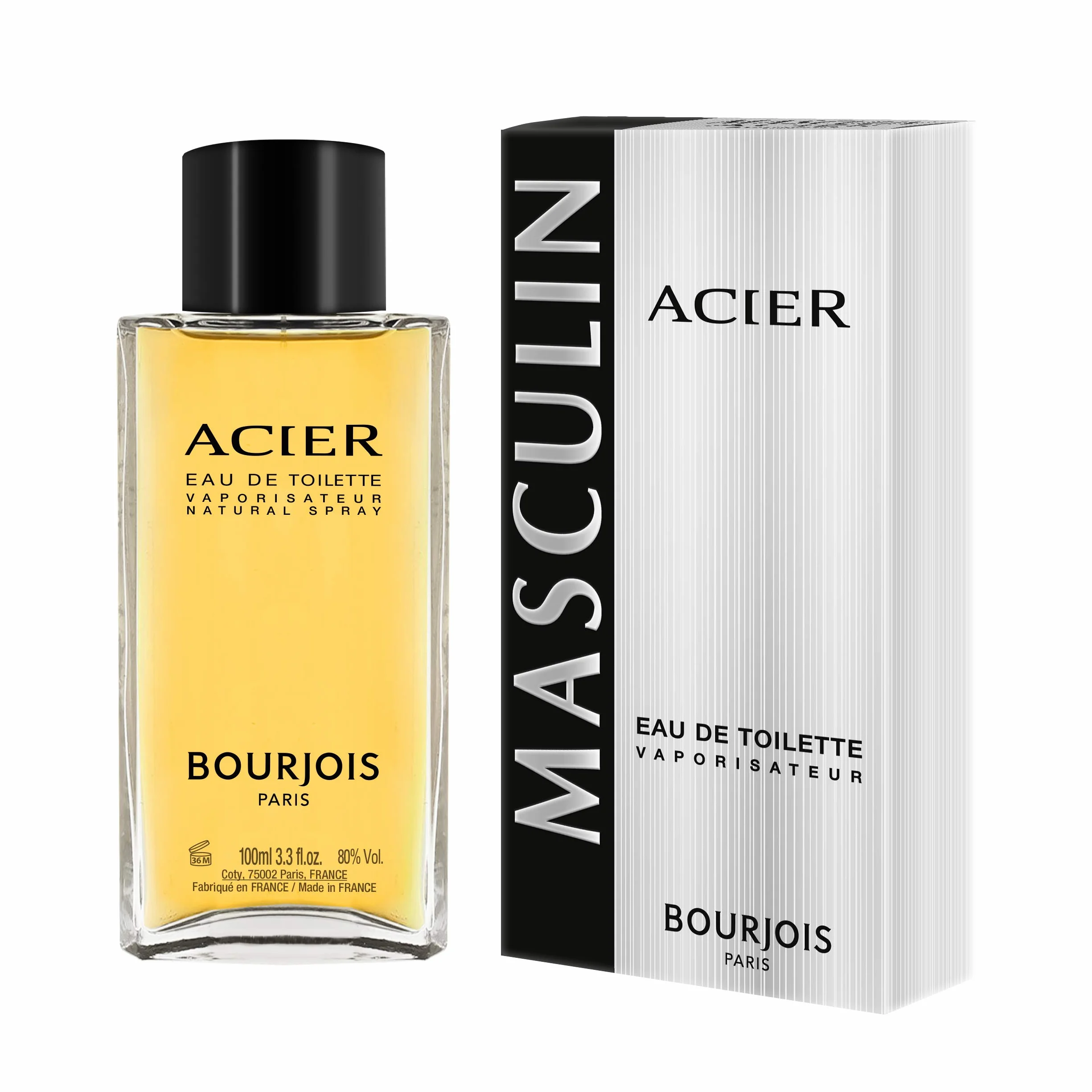 Bourjois Acier Woda Toaletowa, Wielokolorowy, 100 ml