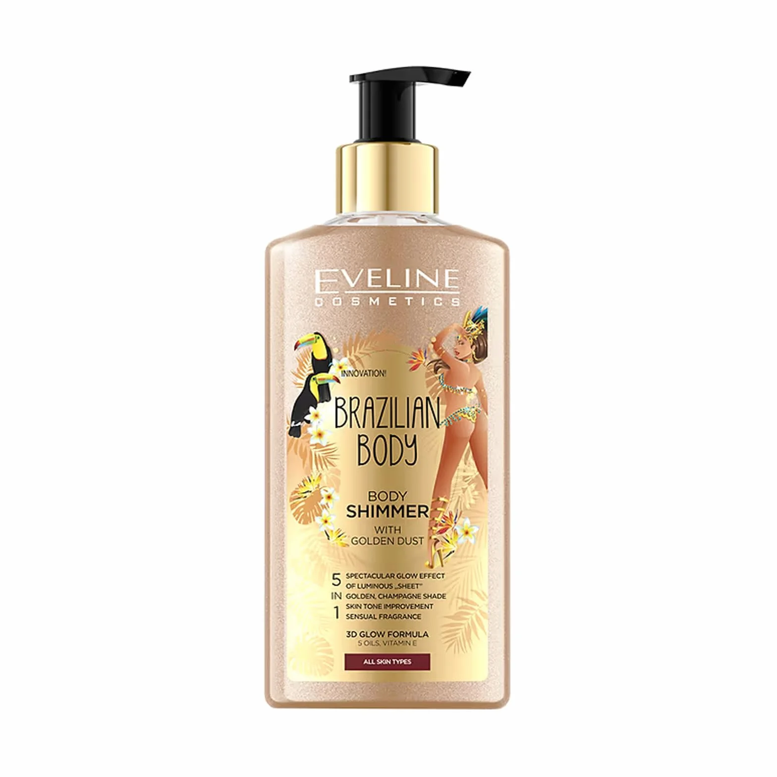 Eveline Cosmetics Brazilian Body Shimmer olejek do ciała