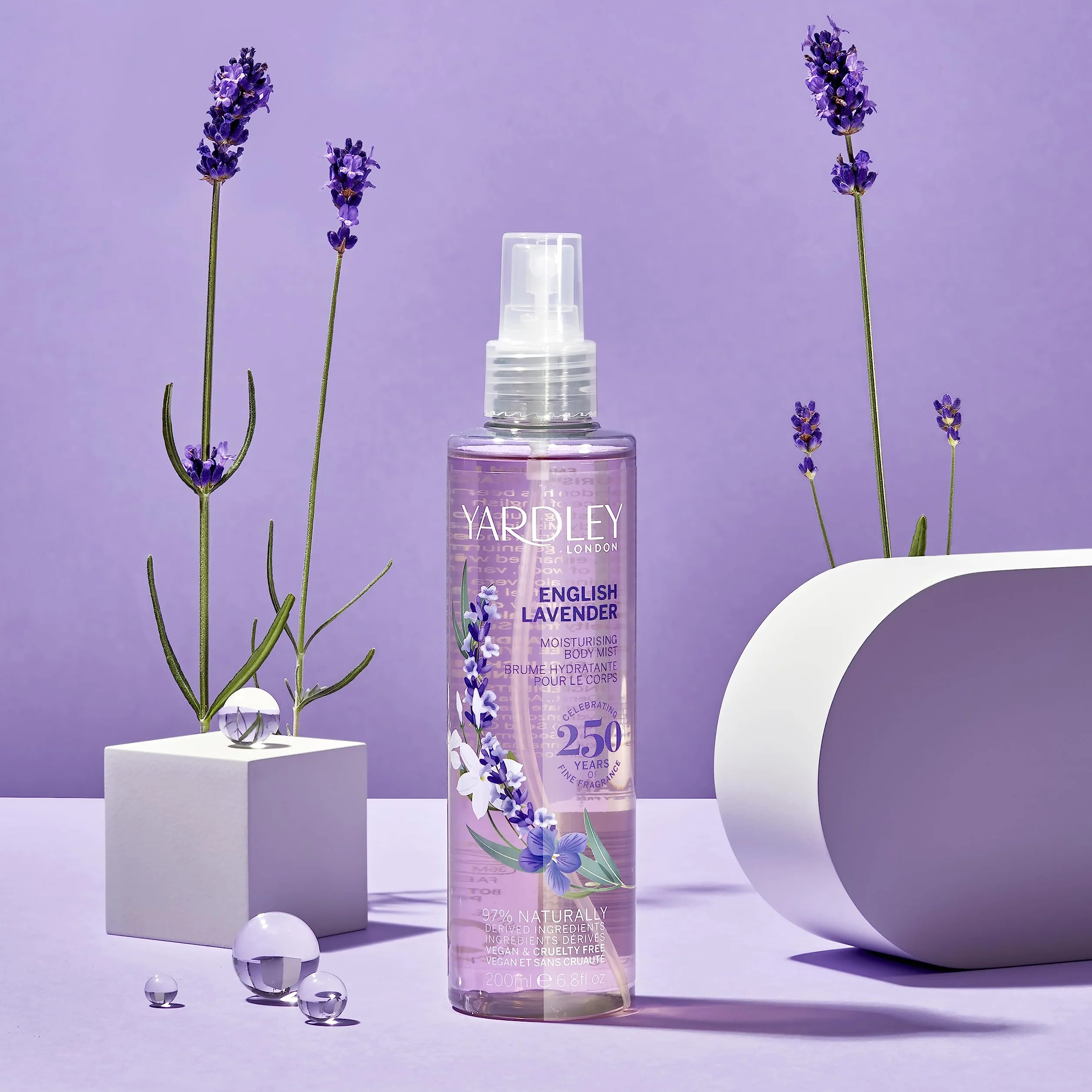 Yardley London English Lavender Body Mist 200 ml