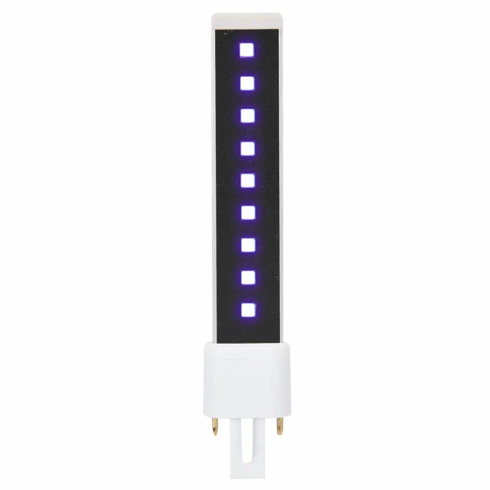 Lipcowy Cosiki Lampa do paznokci UV LED, 365 + 405 nm, podwójne źródło światła 9 W, suszarka do paznokci z żelem utwardzającym, lampa zastępcza rurkę