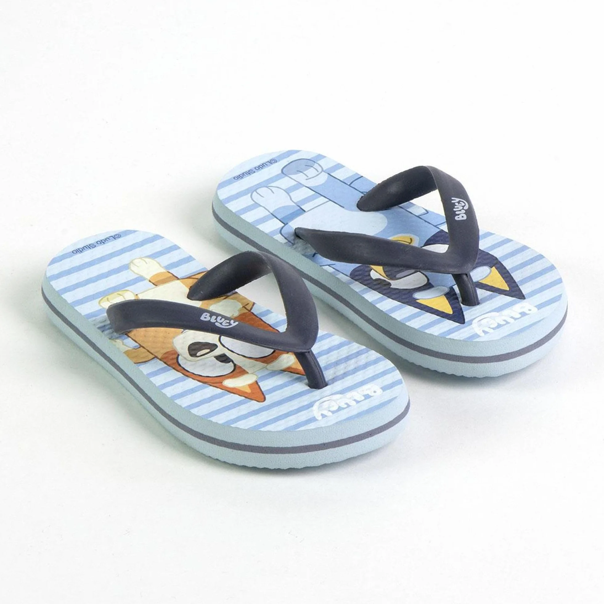 CERDÁ LIFE'S LITTLE MOMENTS Uniseks - dzieci Chanclas Bluey Para Niños Sandalias Cómodas Y Antideslizantes De Bluey Diseño DivertidoKlapki