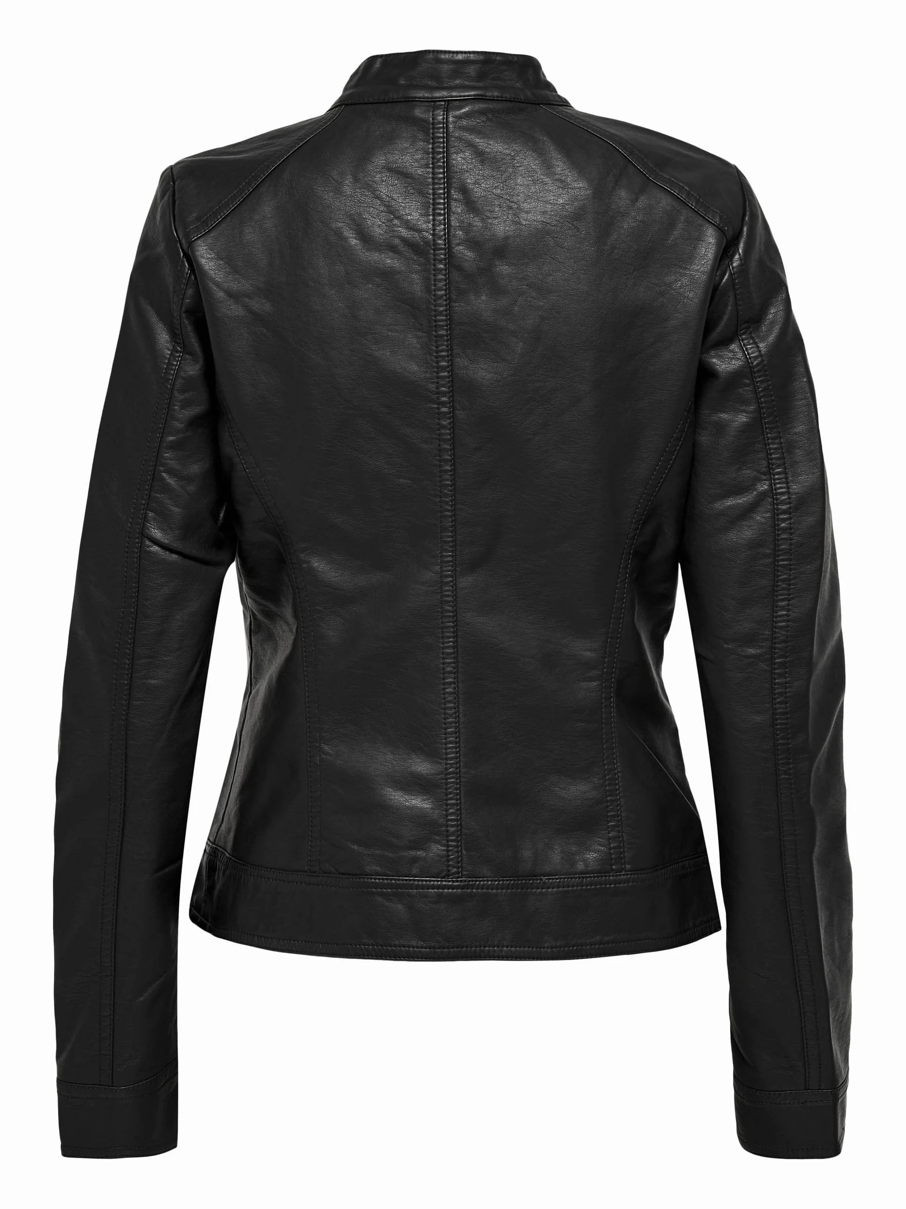 ONLY Onlbandit damska sztuczna skóra Biker OTW Noos, czarny, 44