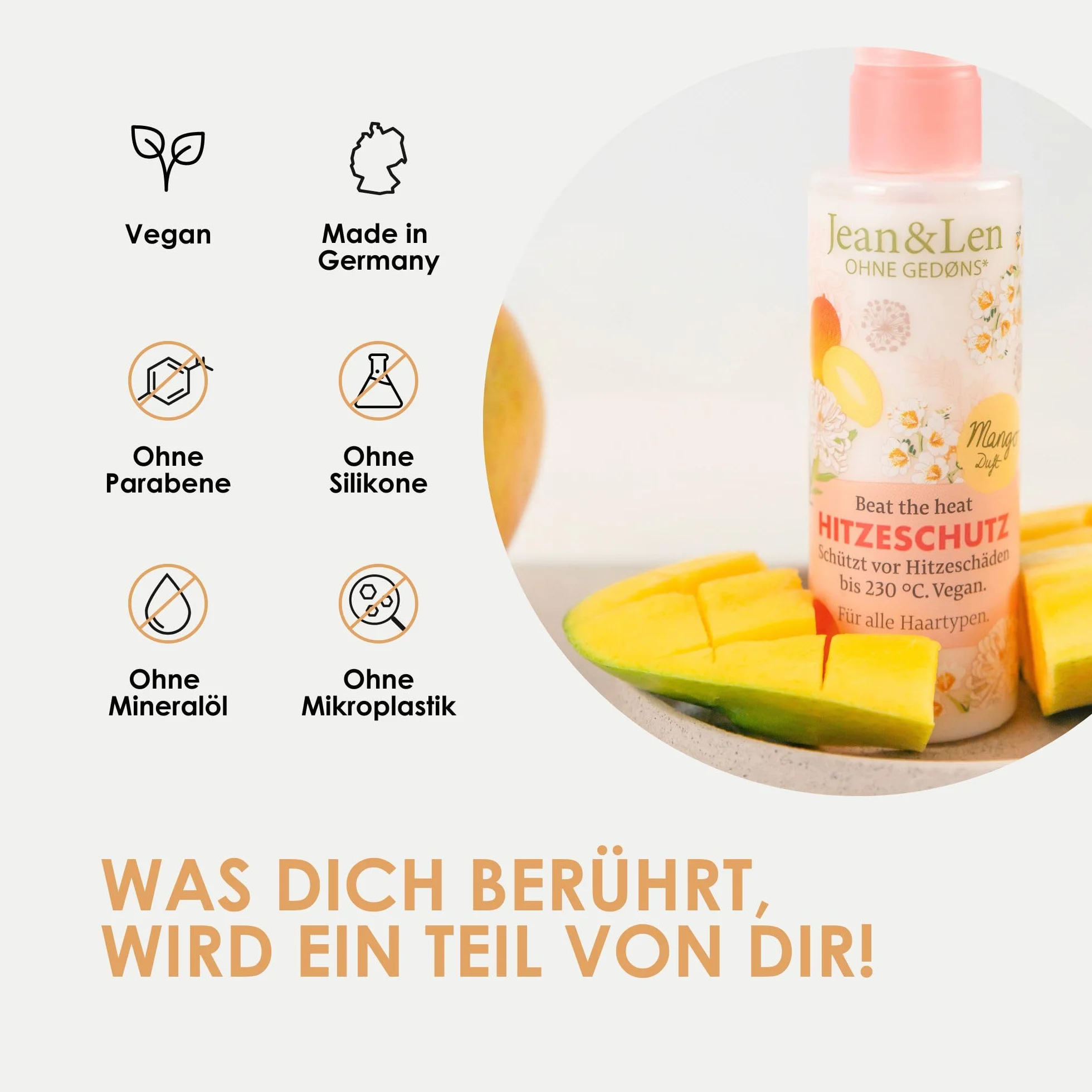 Jean & Len Beat The Heat Sprej Chroniący przed Wysoką Temperaturą 100 ml