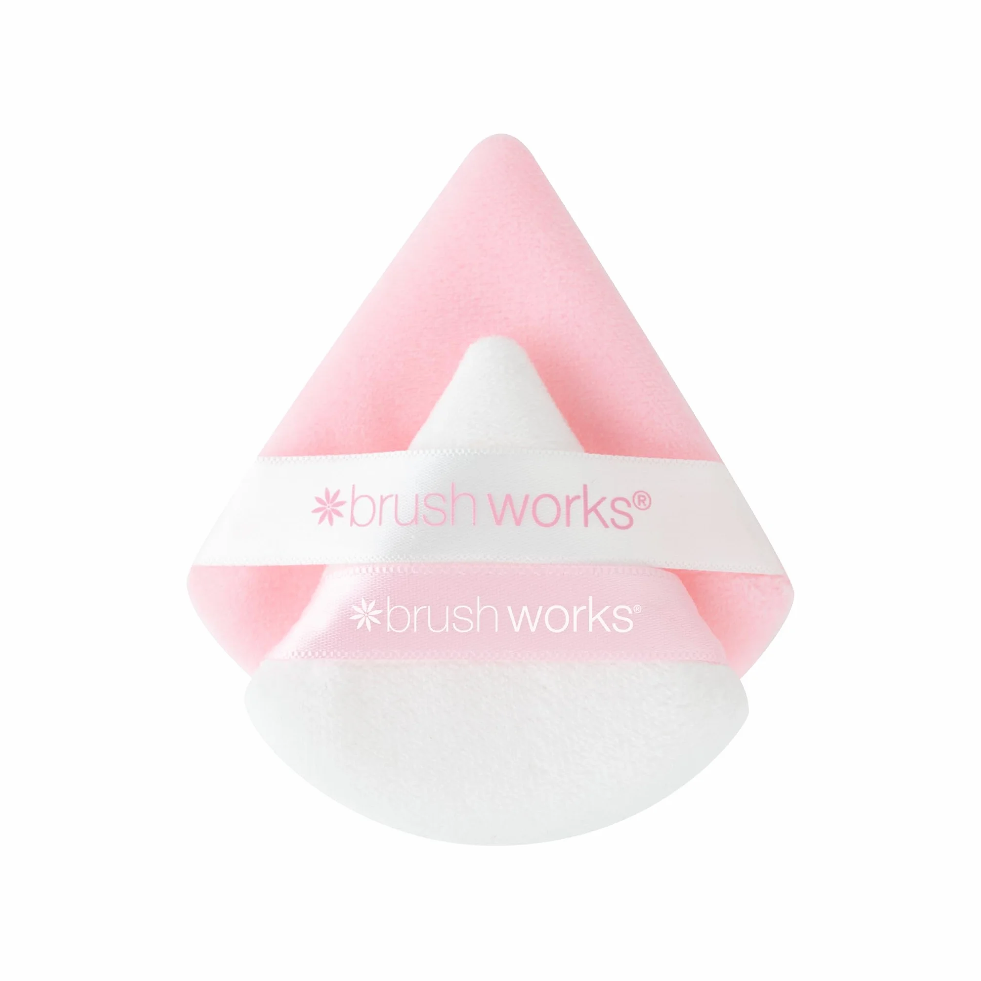 Brushworks Trójkątny puder do pudru Duo