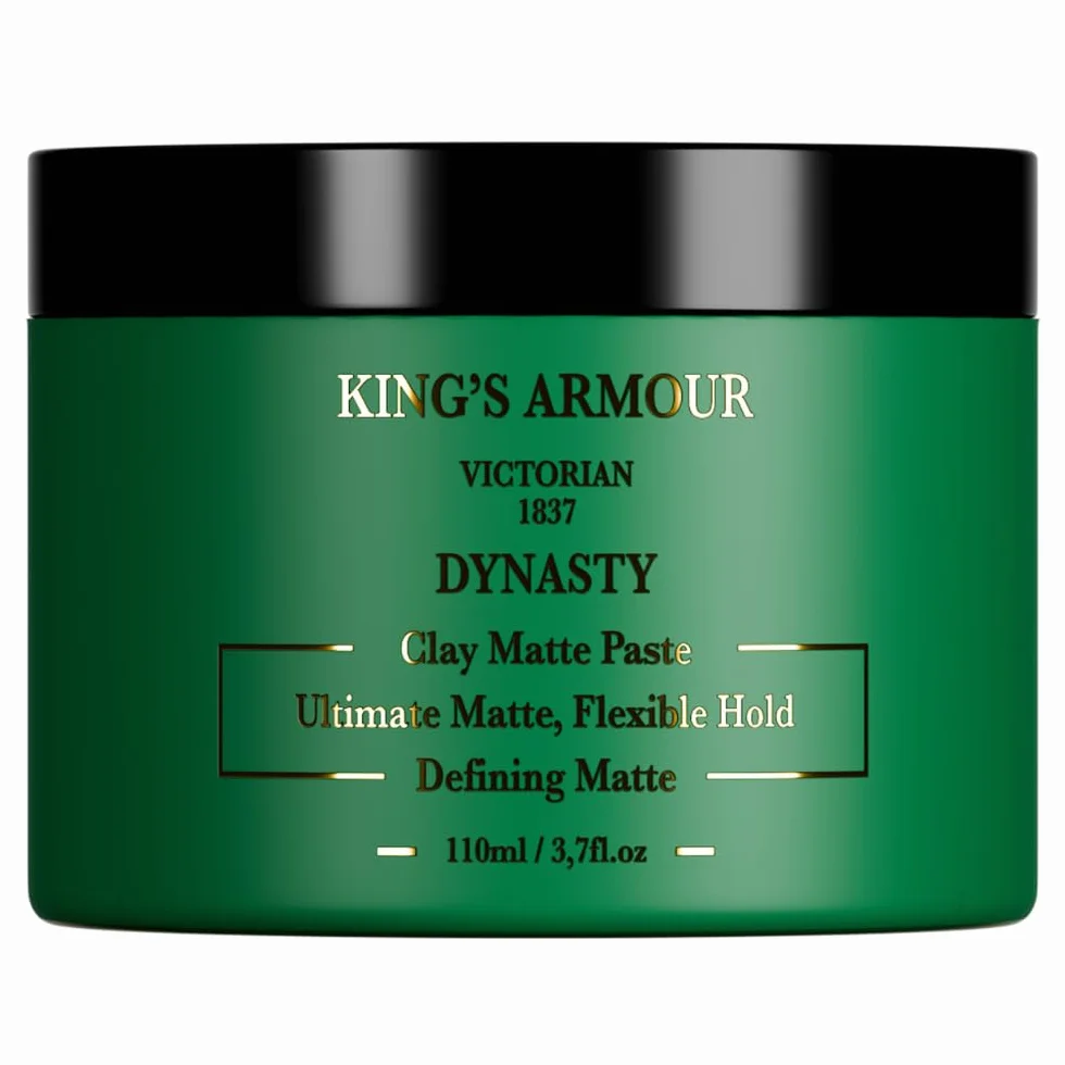 King's Armour DYNASTY Clay Matte Pasta – elastyczne trzymanie i doskonałe matowe wykończenie – 110 ml