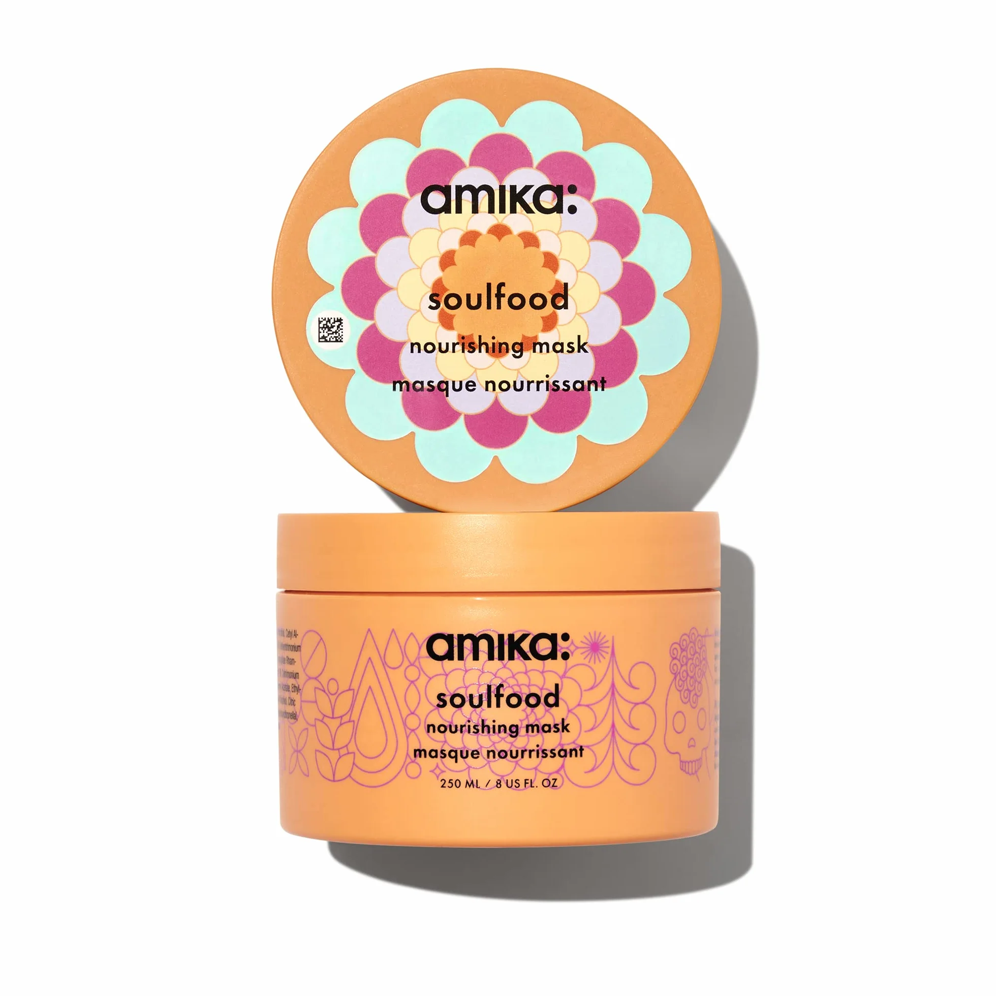 Amika Soulfood Nourishing Mask 250ml - Maska do włosów suchych włosów - Maska do włosów zniszczonych