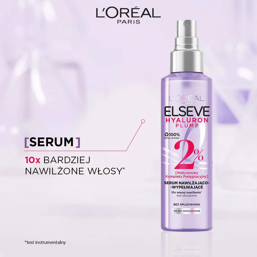 Elseve Hyaluron Plump Serum Nawilżająco-wypełniające 150 ml