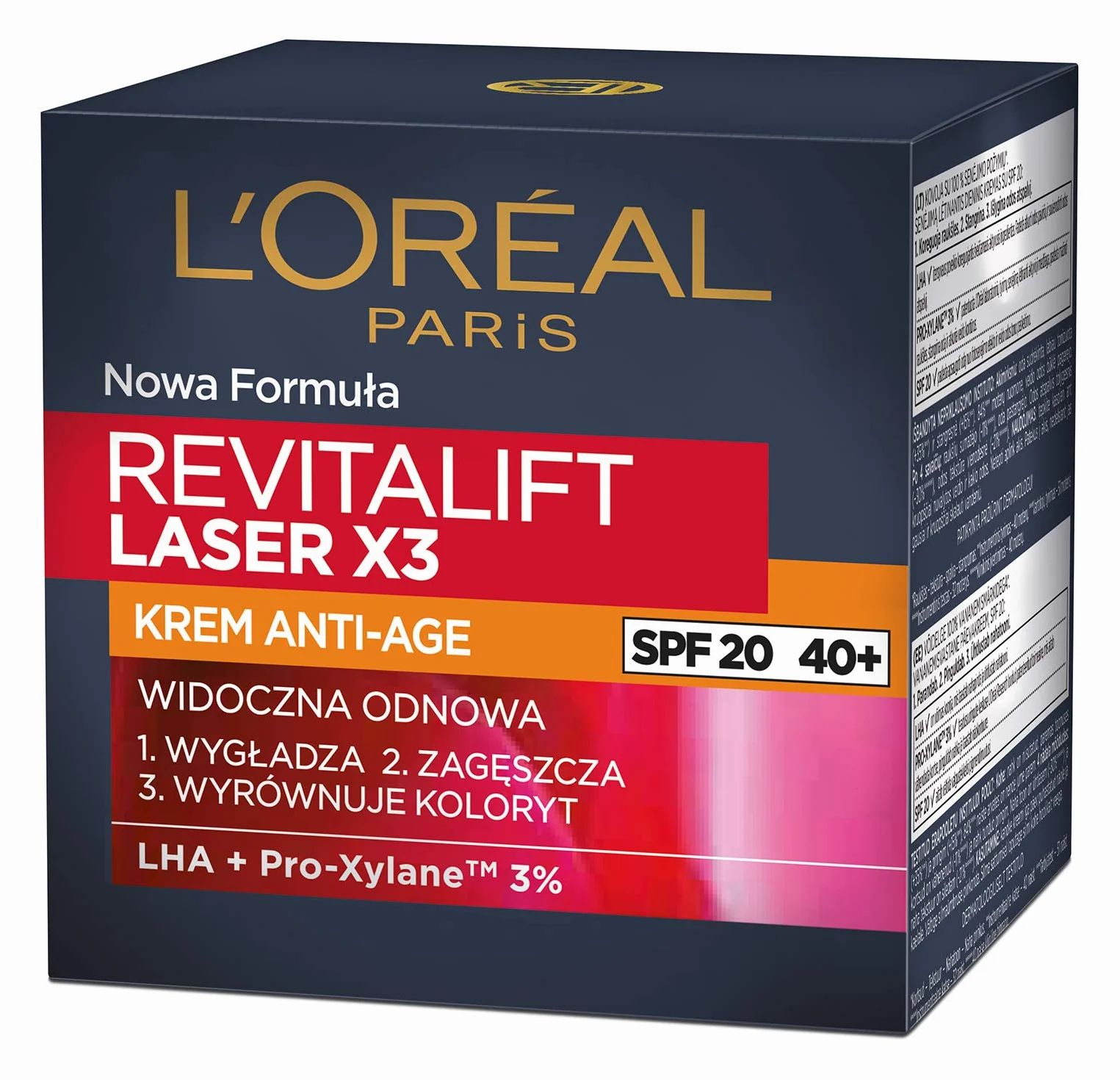 L'Oréal Paris Revitalift Laser SPF20 Krem na dzień 50 ml