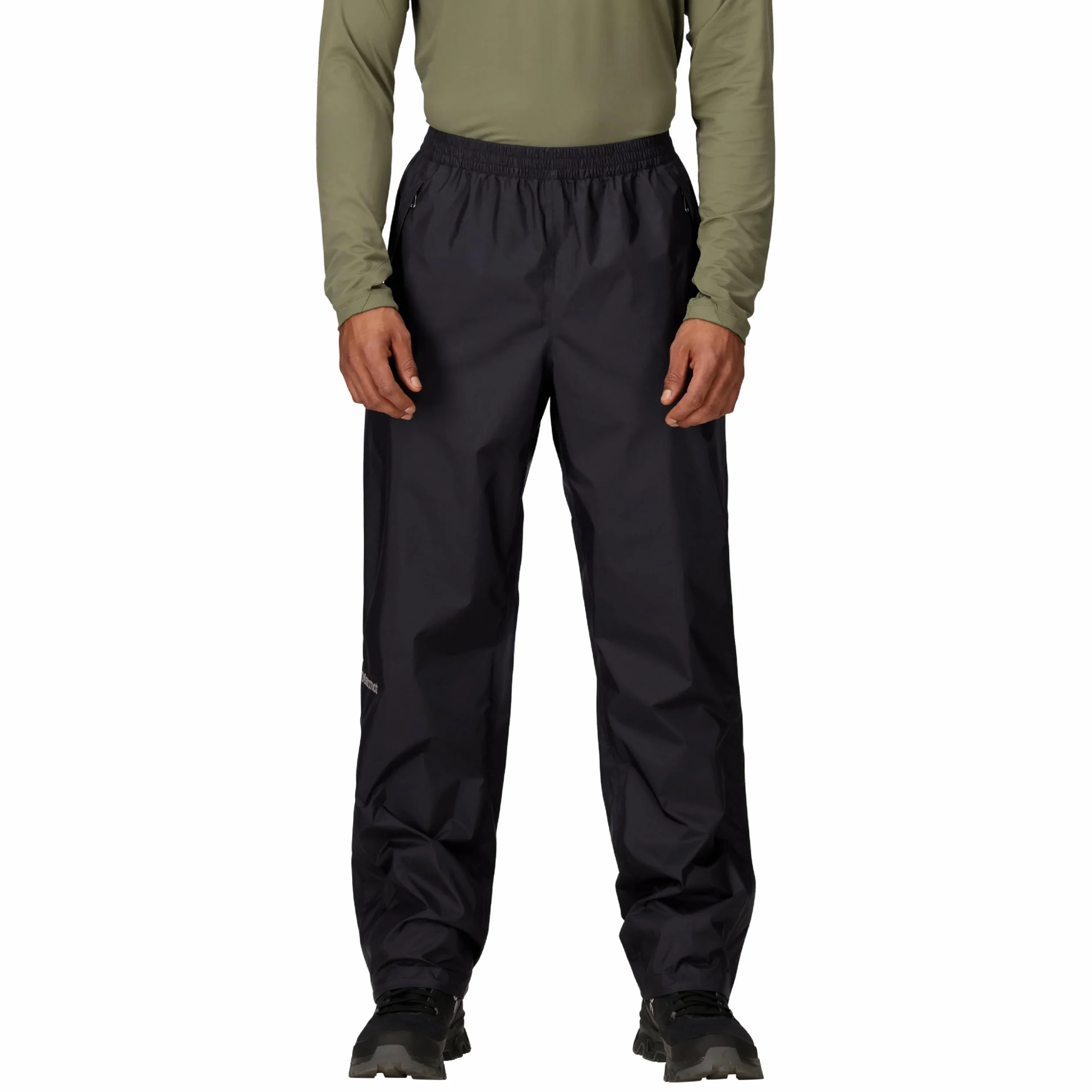 Marmot PreCip Eco Pant - Wodoodporne spodnie przeciwdeszczowe, wiatroszczelne spodnie trekkingowe, oddychająca odzież przeciwdeszczowa na wędrówki i trekking Mężczyźni