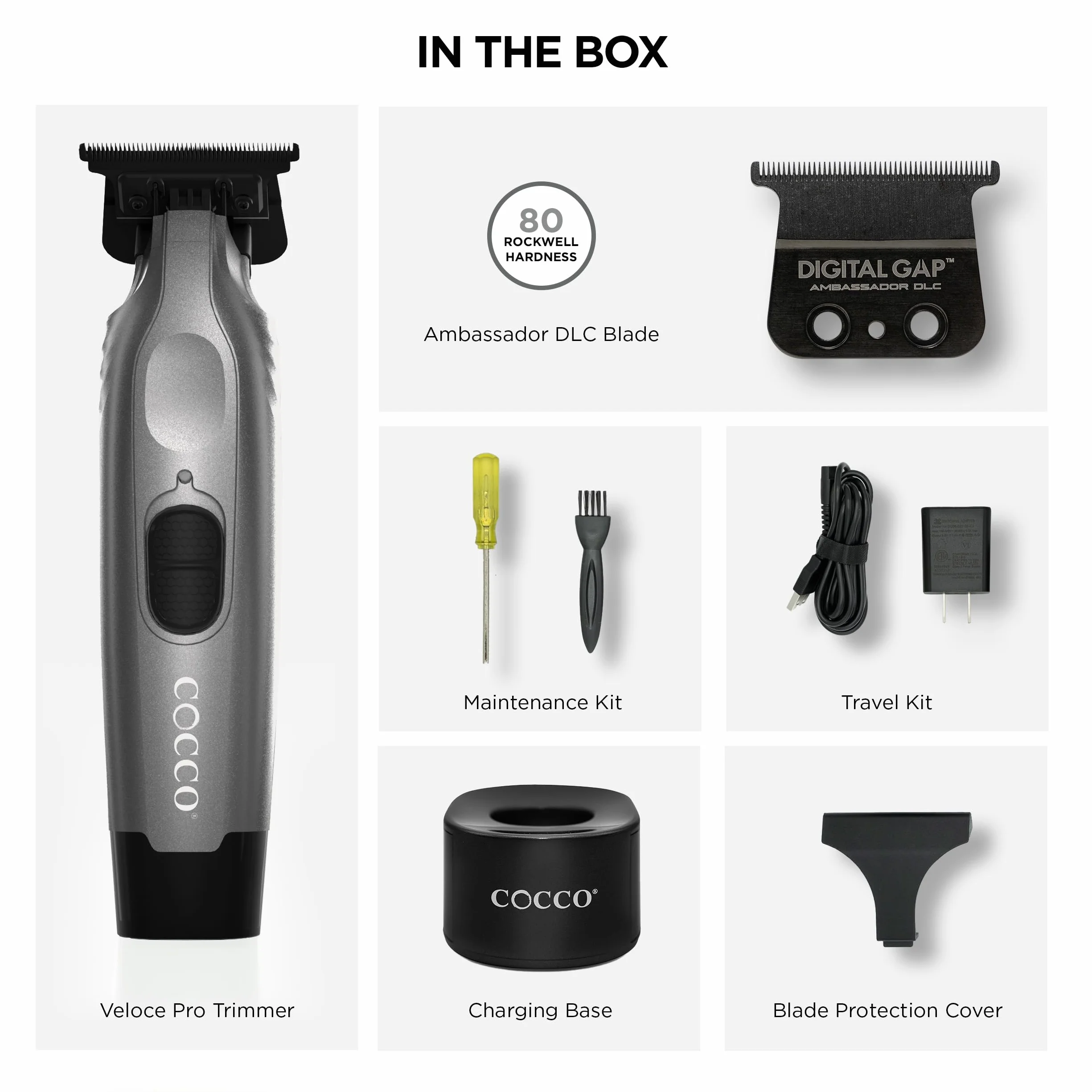 Cocco Veloce Pro Trimmer Grey trymer do wykańczania