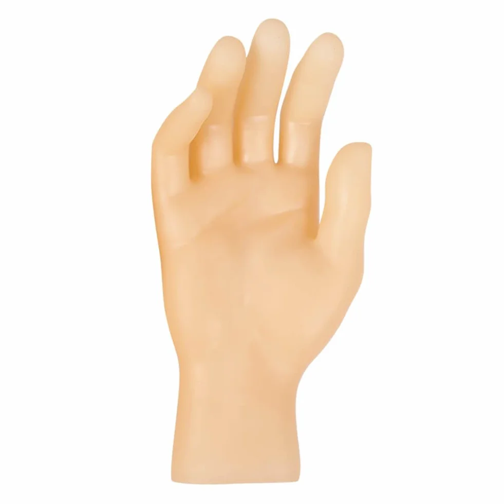 2 sztuki model ręczny wielokrotnego użytku manicure ćwiczenia ręce lewej i prawej ręki mężczyźni kobiety symulacja model dłoni rekwizyty do stojaka wystawowego centrum handlowego, kolor skóry
