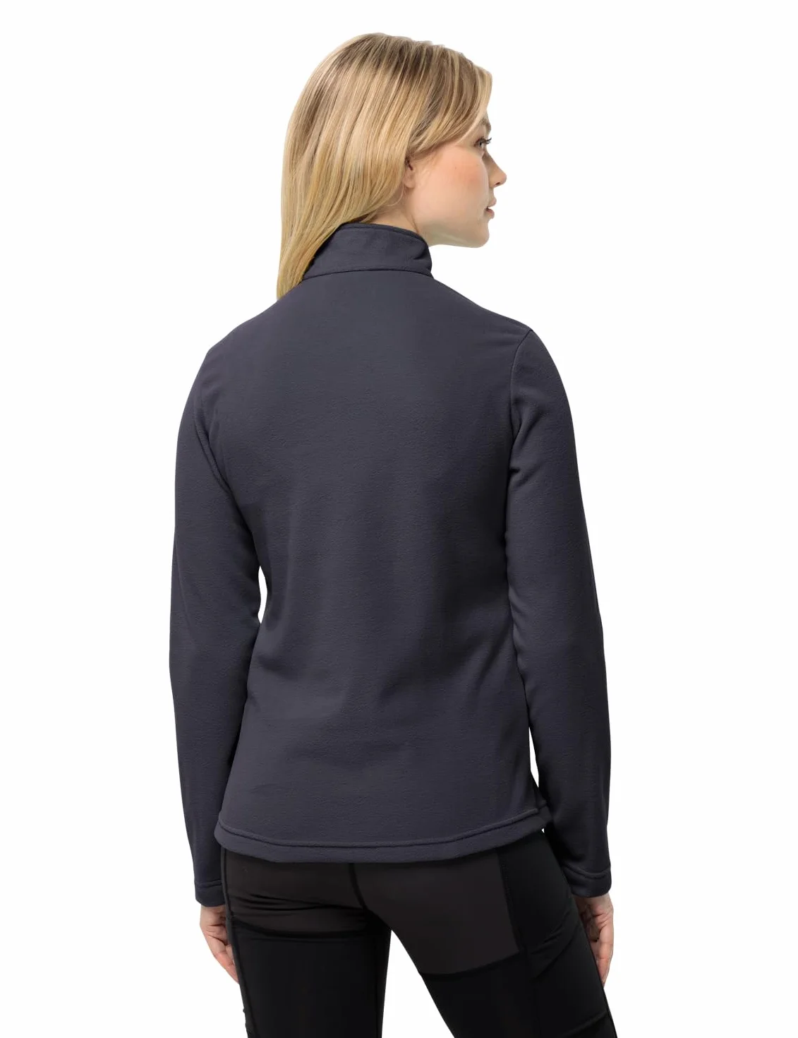 Jack Wolfskin Damski sweter Taunus Hz, grafitowy, S