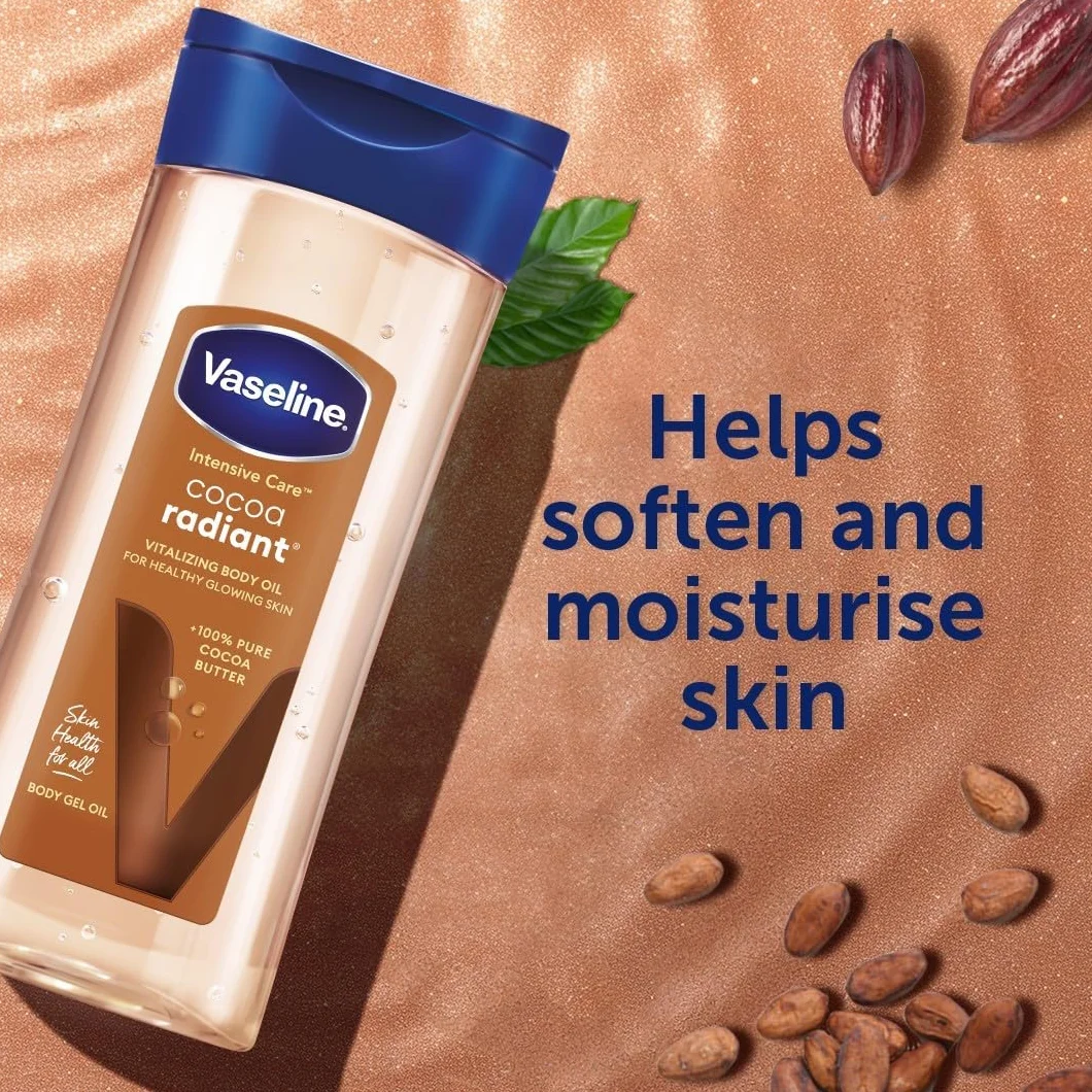 Vaseline Intensive Care Cocoa Radiant olejek do ciała z masłem kakaowym 200ml