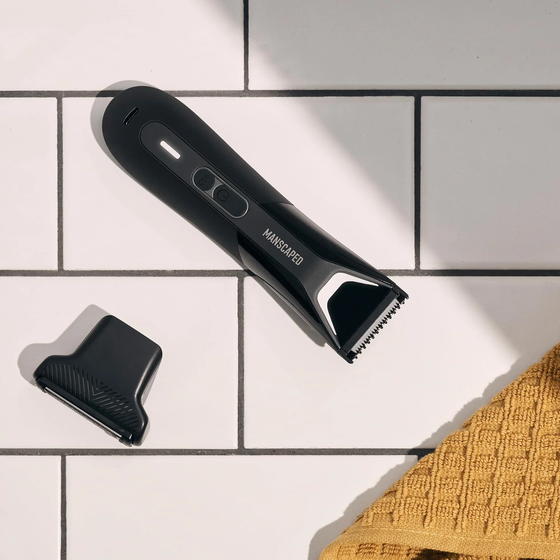 MANSCAPED® The Lawn Mower® 5.0 ULTRA Trymer do ciała, dwugłowicowy SkinSafe®, wodoodporny, USB-C