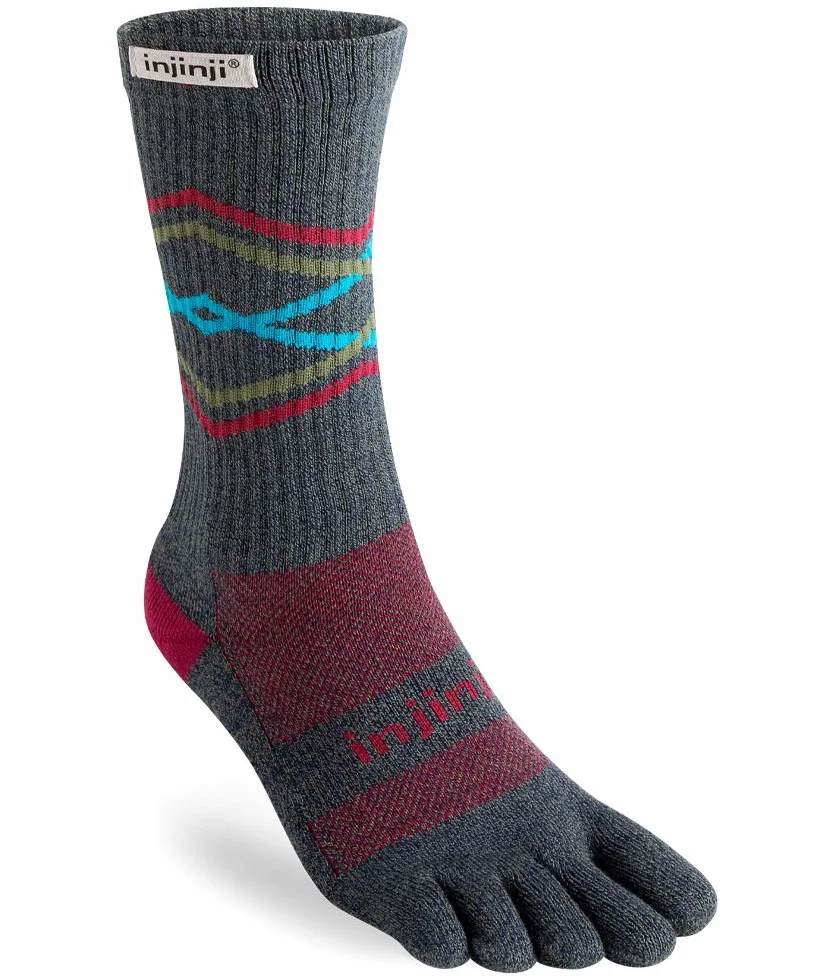 Injinji Performance 2.0 Trail Midweight Crew Granite skarpety uniseks