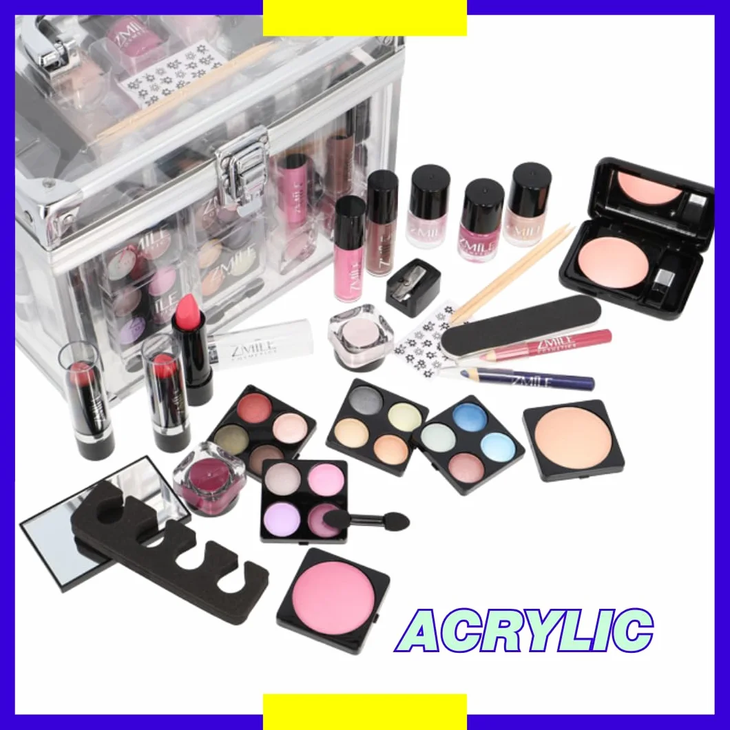 ZMILE Cosmetics Zestaw do Makijażu, Acryl, Kosmetyki Wegańskie
