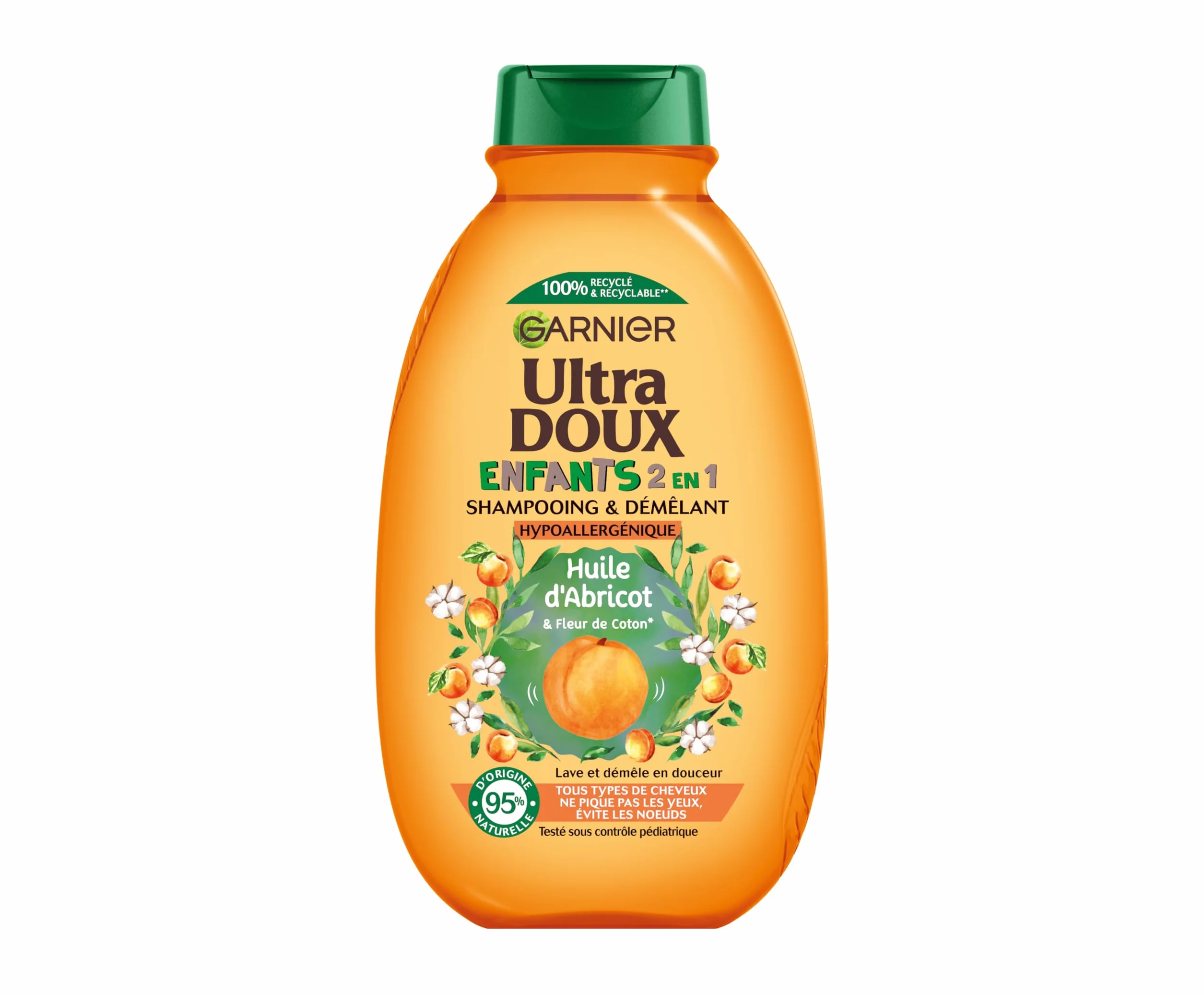 Garnier Ultra Soft Disney King Lion Szampon do rozplątywania moreli dla dzieci 300 ml
