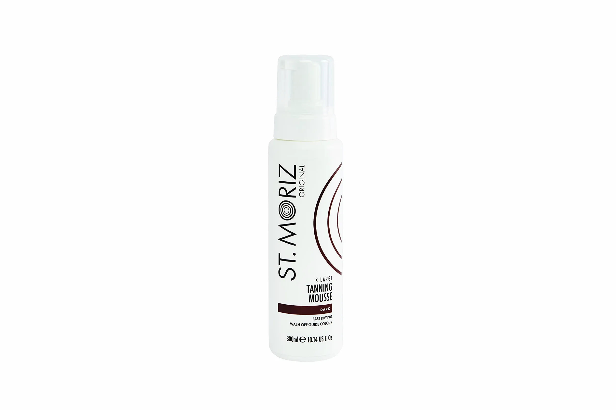 St Moriz Oryginalny Mus Słoneczny Szybkoschnący Wegański Opalacz Ciemny 300 ml