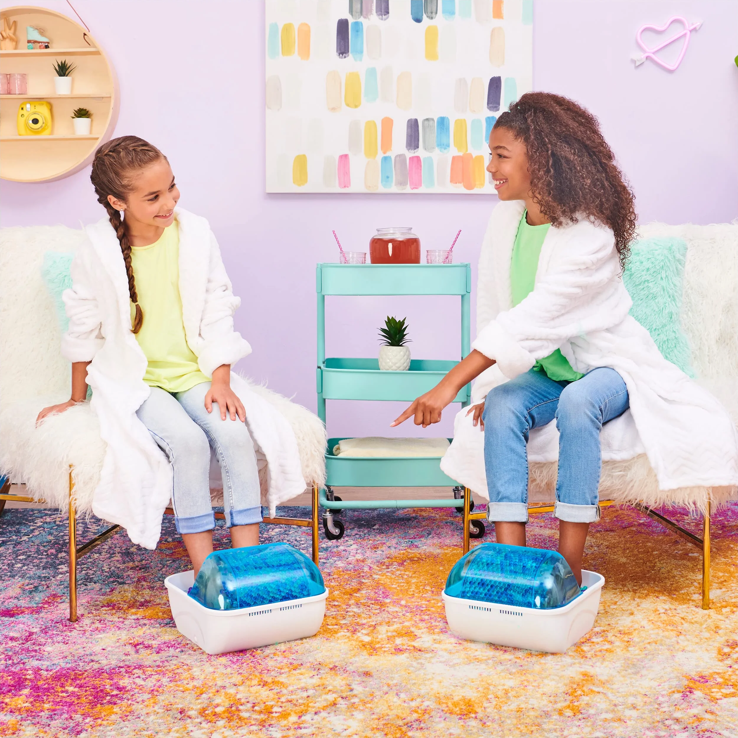 Orbeez Soothing Foot Spa with 2,000 Non-Toxic Water Beads Kids Spa