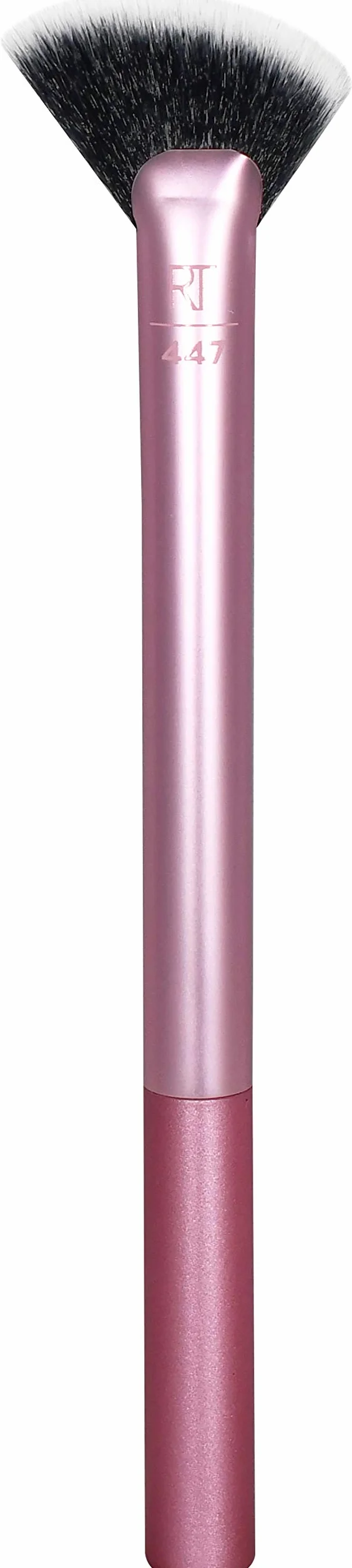 REAL TECHNIQUES Pędzel wachlarzowy Sheer Radiance, do zakreślaczy i proszków, 1 opakowanie