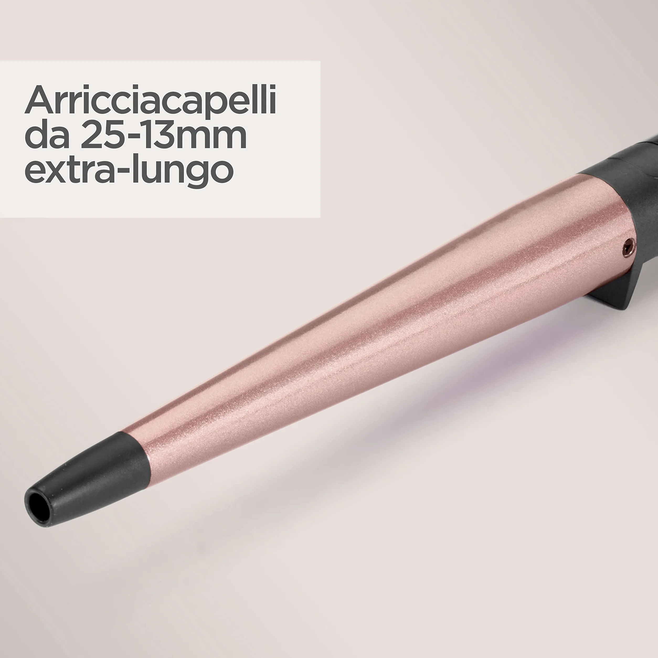 BaByliss Rose Quartz Conical Wand C454E lokówka ceramiczna 13-25 mm 160-210°C
