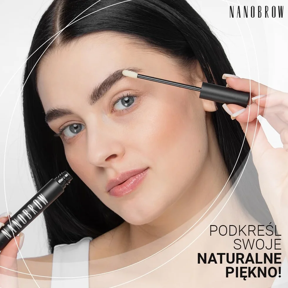Serum do brwi Nanobrow Eyebrow Serum - odżywka do brwi, przyśpiesza wzrost, wzmacnia i zagęszcza