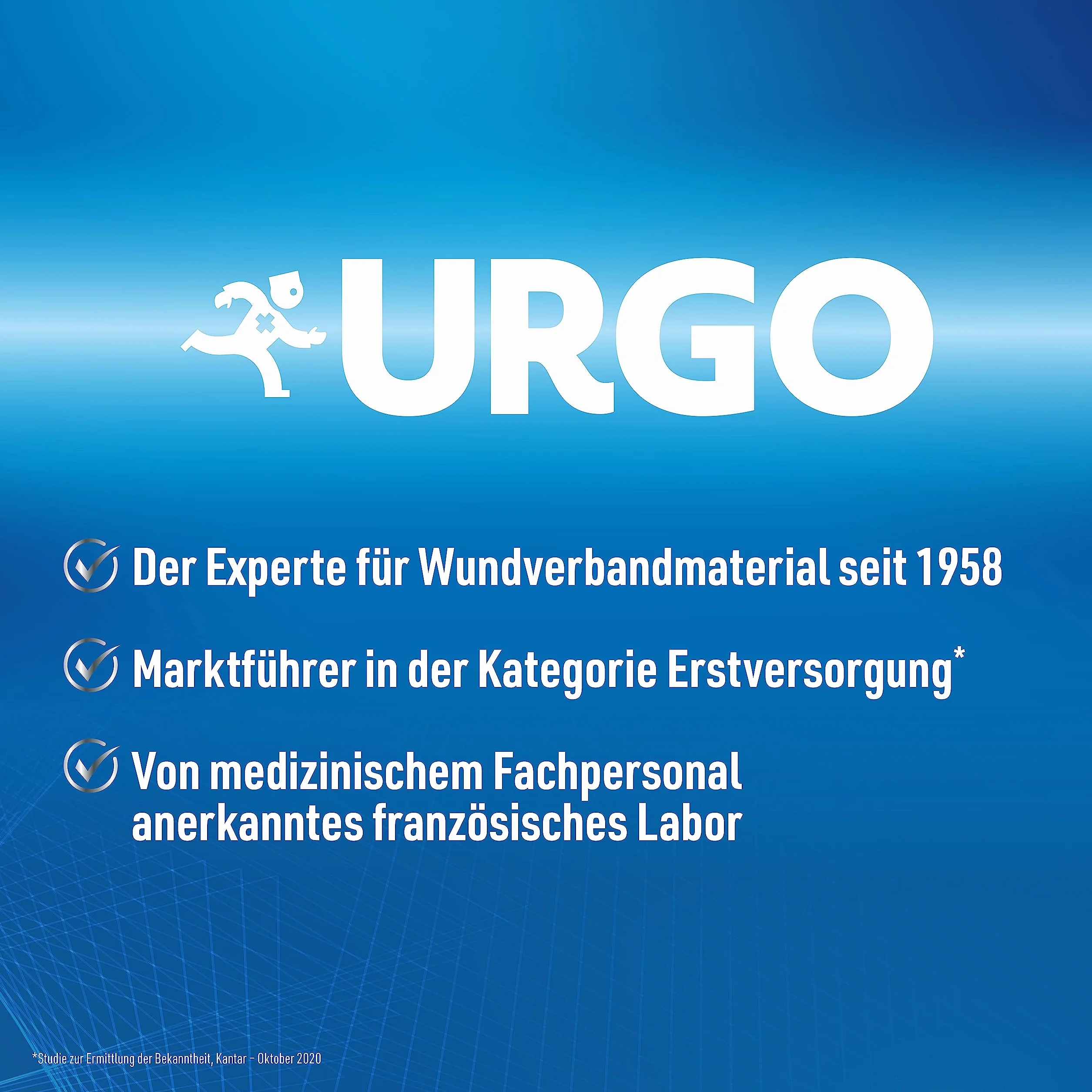 Urgo - Stop obgryzania paznokci - przezroczysty i gorzki smak lakieru do paznokci - w przypadku obgrytych i uszkodzonych paznokci i ssania kciuka - od 3 lat - 9 ml - 40 zastosowań