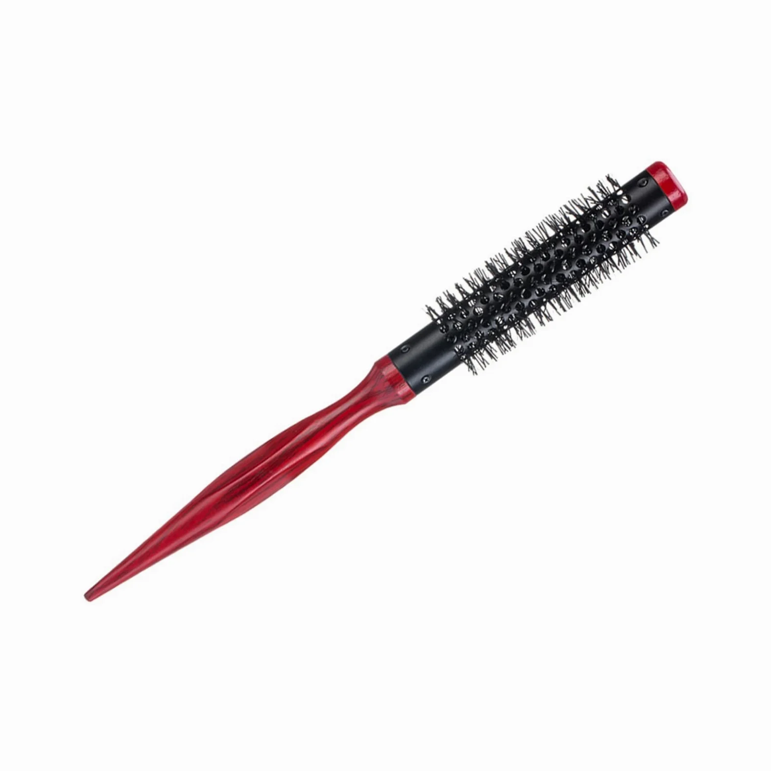 DieffematicSZ Grzebień Solid Wood Curly Hair Roll Comb Curly Hair Comb Hairdressing Tool