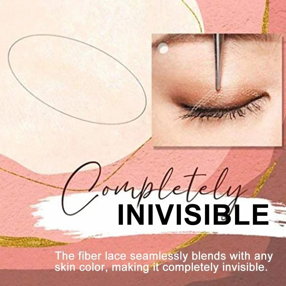 Wodoodporne Naklejki do Powiek Double Eyelid Tape, Invisible Lift Strips, 120 szt