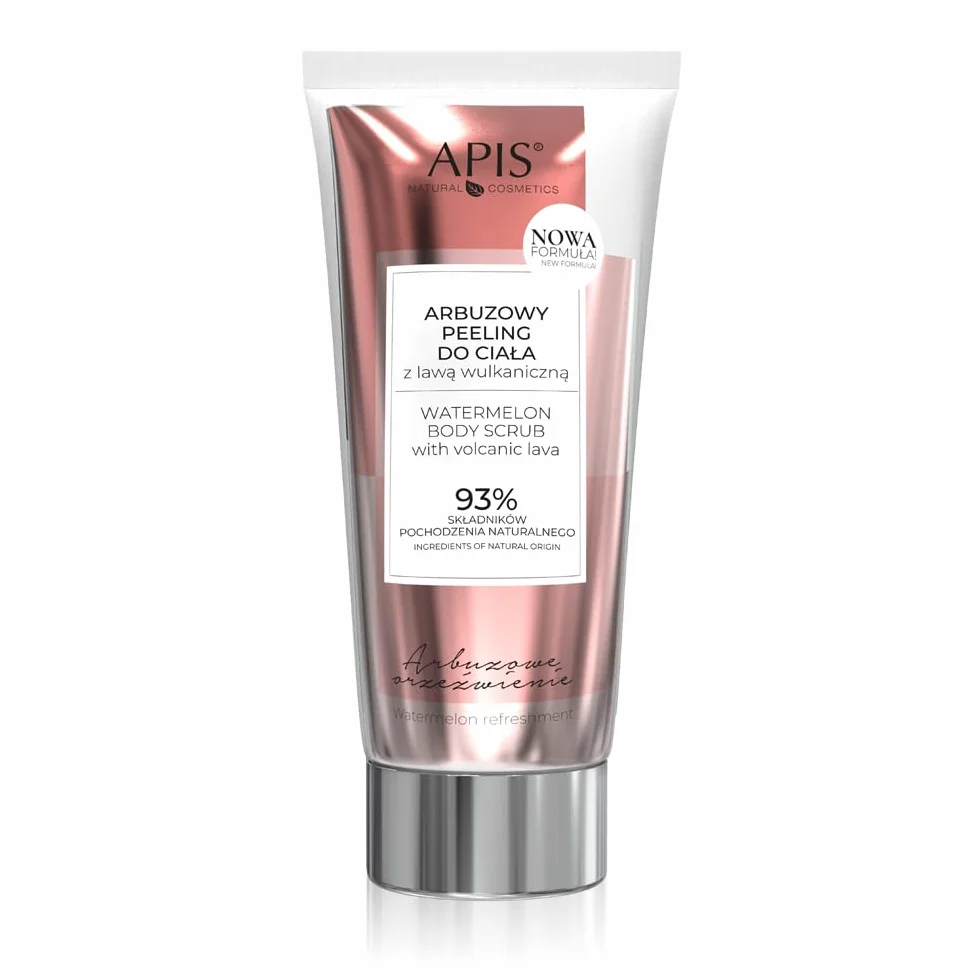 APIS Arbuzowy peeling do ciała z lawą wulkaniczną
