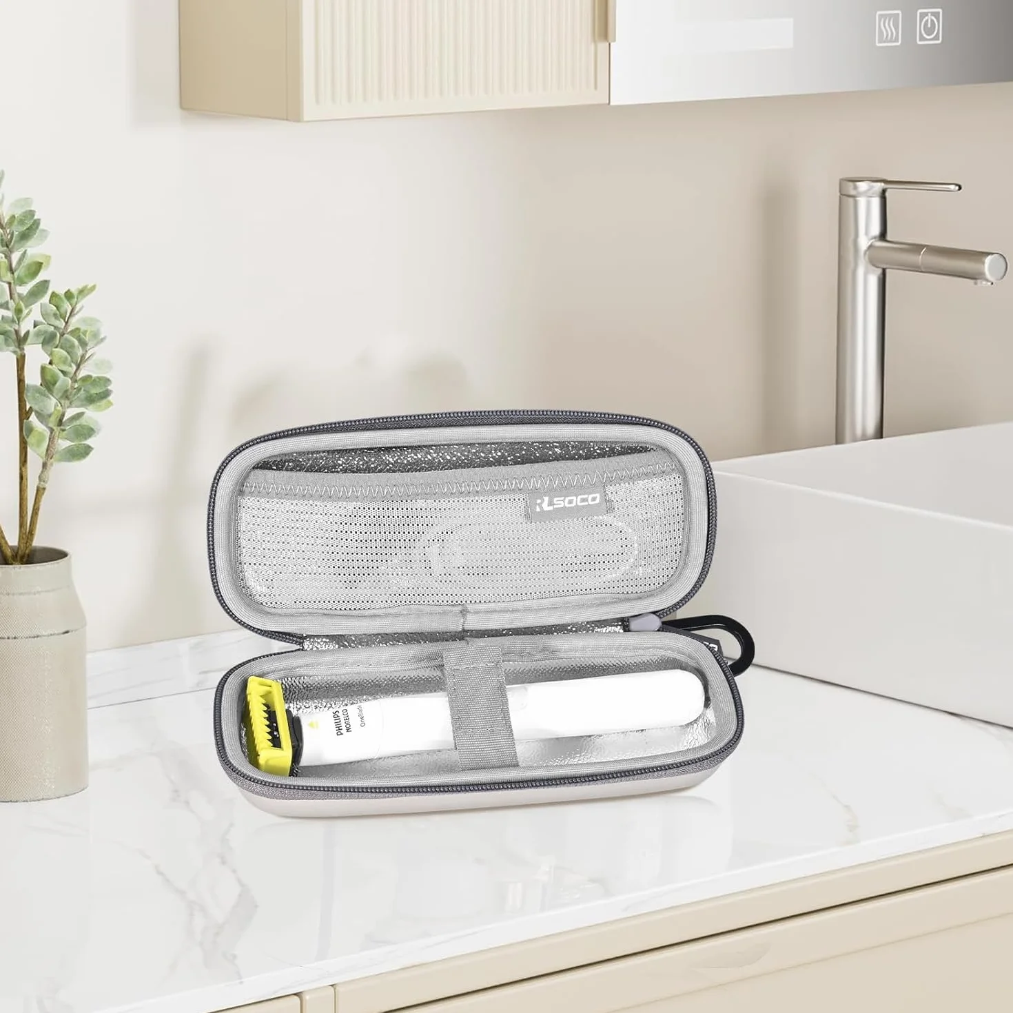 Etui do Philips Oneblade Intimate Golarka QP1924/30 & do Oneblade First Shave Hybrydowa Golarka Elektryczna QP1324/30 (Tylko Etui)