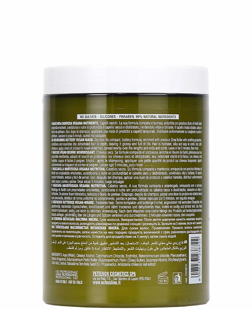 Wegańska maska do włosów suchych i zniszczonych 1000ml