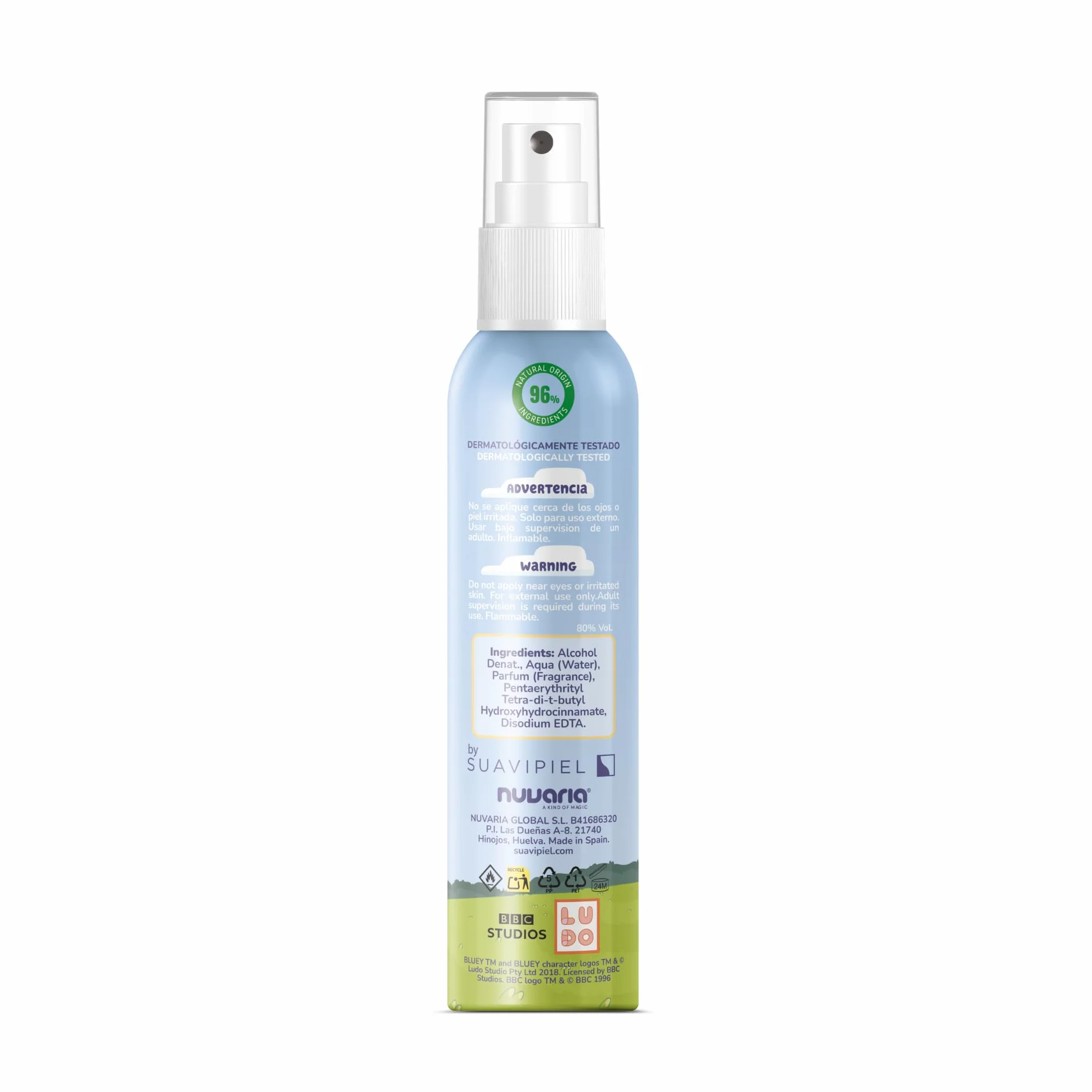 Woda toaletowa dla dzieci 200 ml | Perfumy dla chłopców i dziewcząt +3 lata | Świeży i zabawny zapach | Zapach owoców i kwiatów | Idealny do codziennego użytku