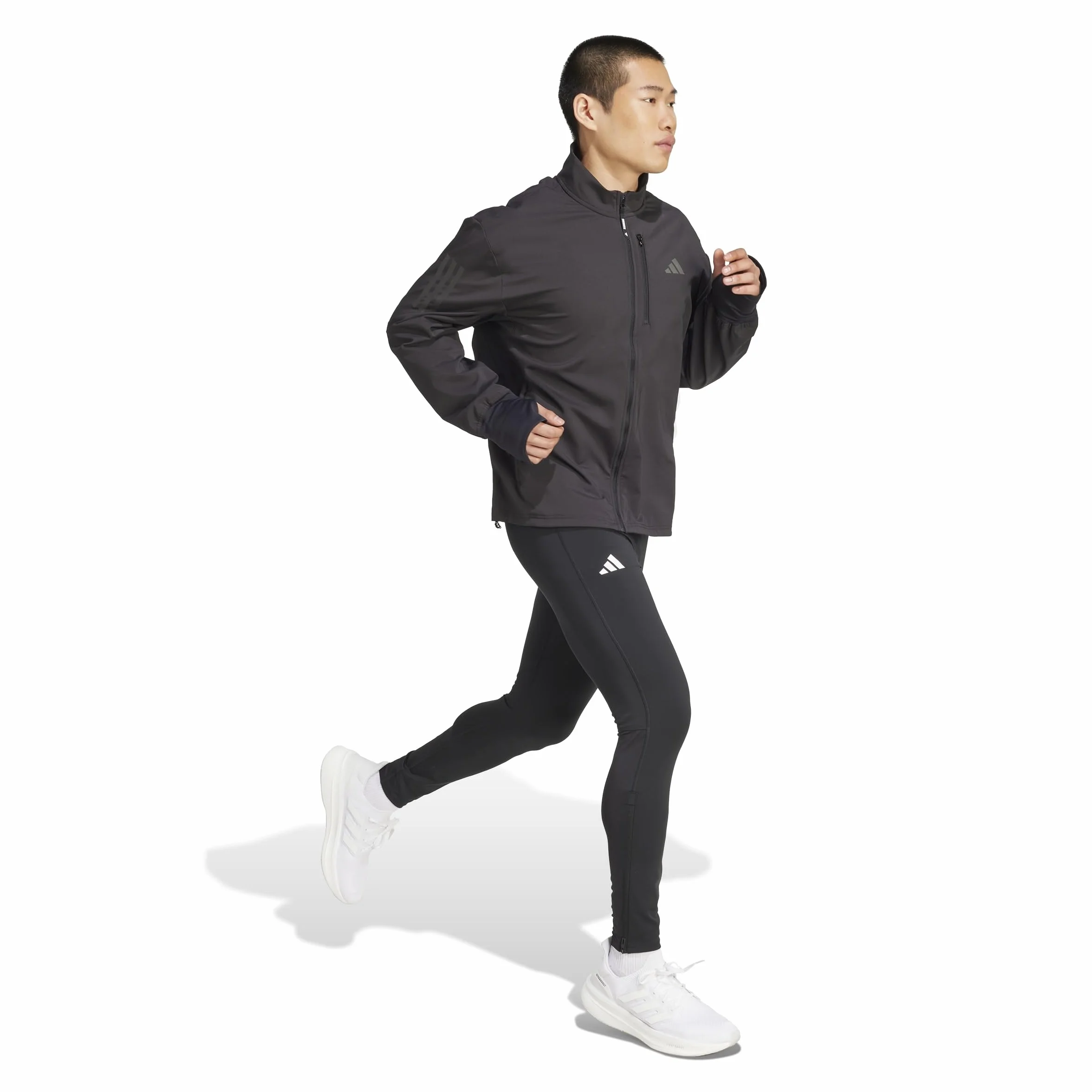 adidas Mężczyźni Own the Run Winterized Jacket, Black, L