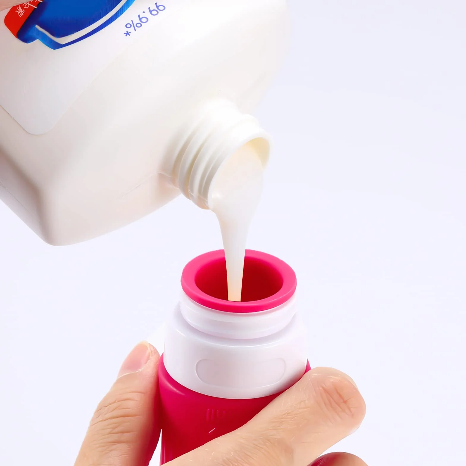 Butelki podróżne na przybory toaletowe, bez BPA, 90 ml, silikonowe, szczelne, do wielokrotnego napełniania, przenośne, wyciskane, puste akcesoria, rozmiar podróżny, płynny balsam kosmetyczny, szampon,