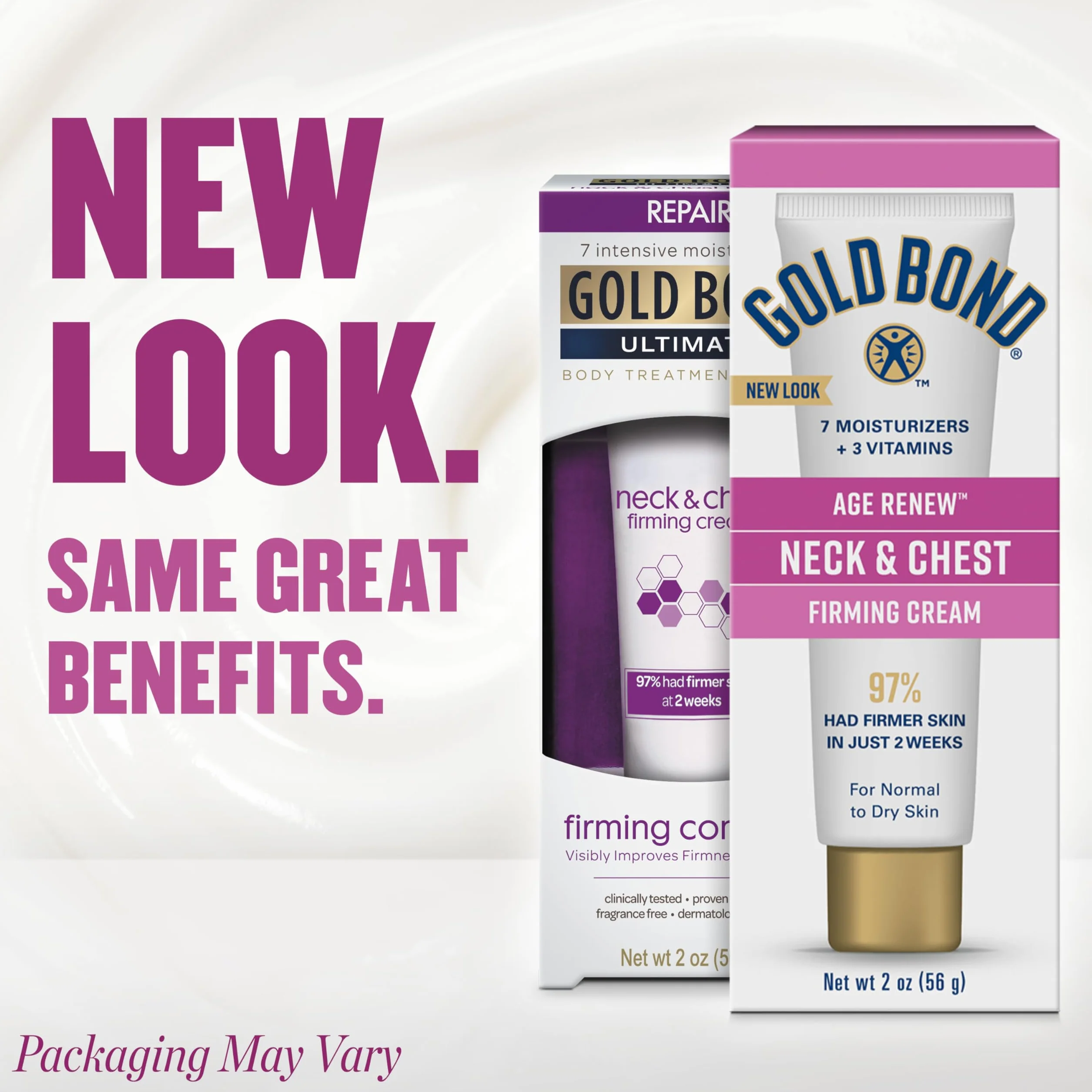 Gold Bond Ultimate Firming Neck & Chest Cream, bez zapachu Gold Bond