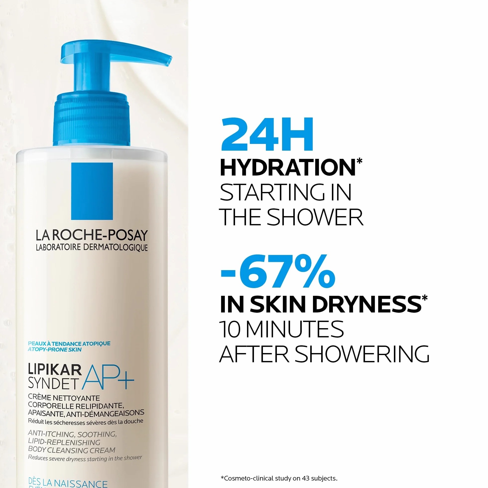 La Roche-Posay Lipikar Syndet AP+ Żel-Krem Myjący 400 ml