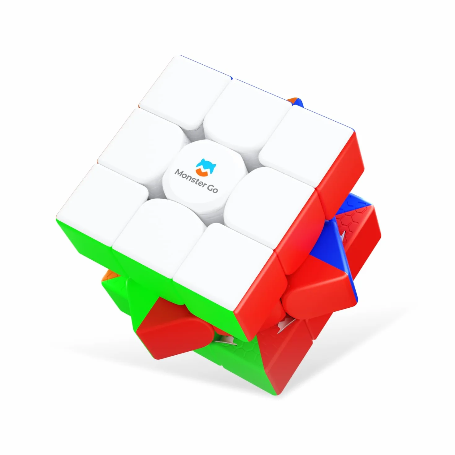 Monster Go Magnetyczna Kostka 3x3, MG V3 Speed Cube Classic z 48 Magnesami/Bezpiecznymi Materiałami, Zabawki puzzle Dzieci Dorosłych