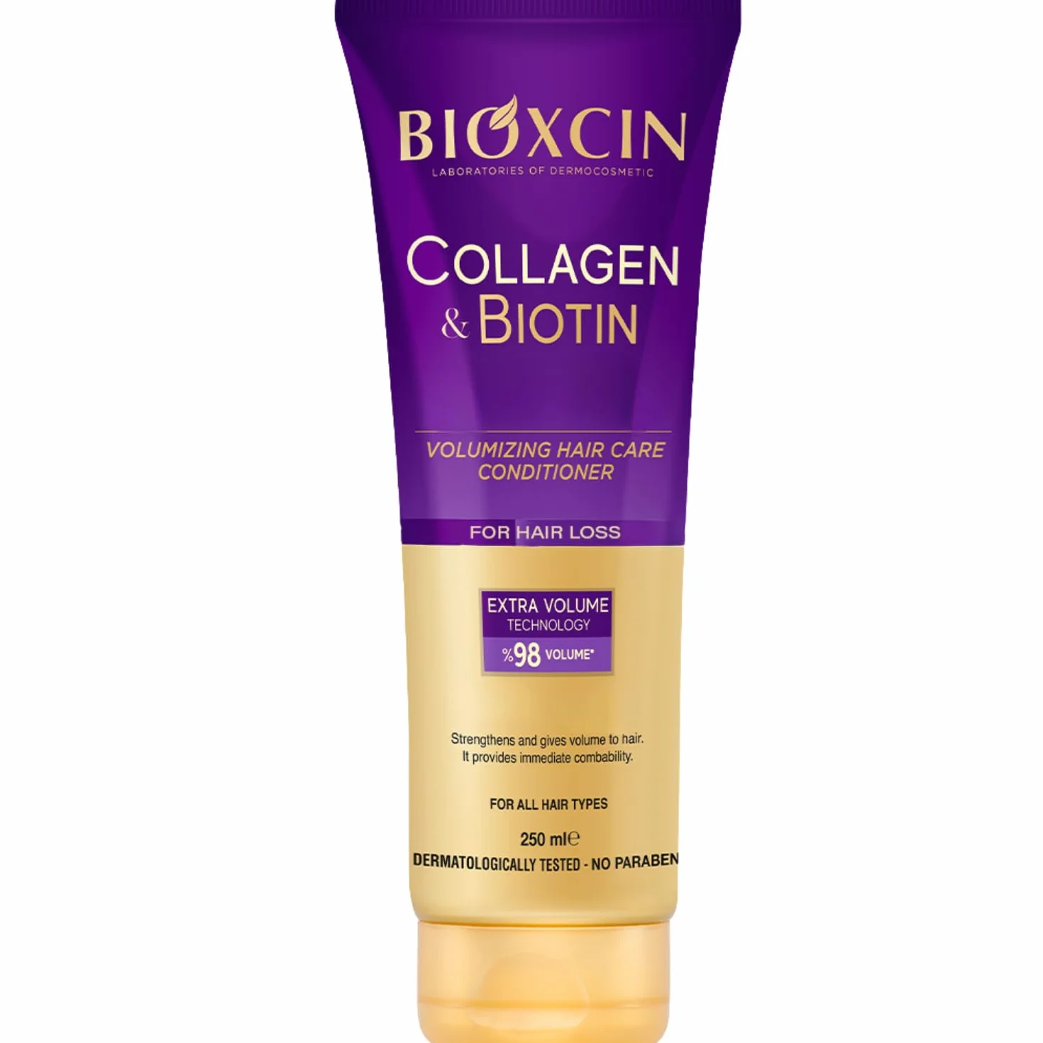 Bioxcin Kolagen i biotyna odżywka do włosów zwiększająca objętość 250 ml