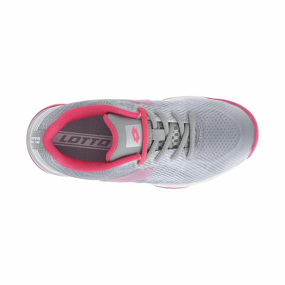 Lotto Dziecięce buty tenisowe Mirage 300 Ii Alr Ac Allcourt szare - różowe 36