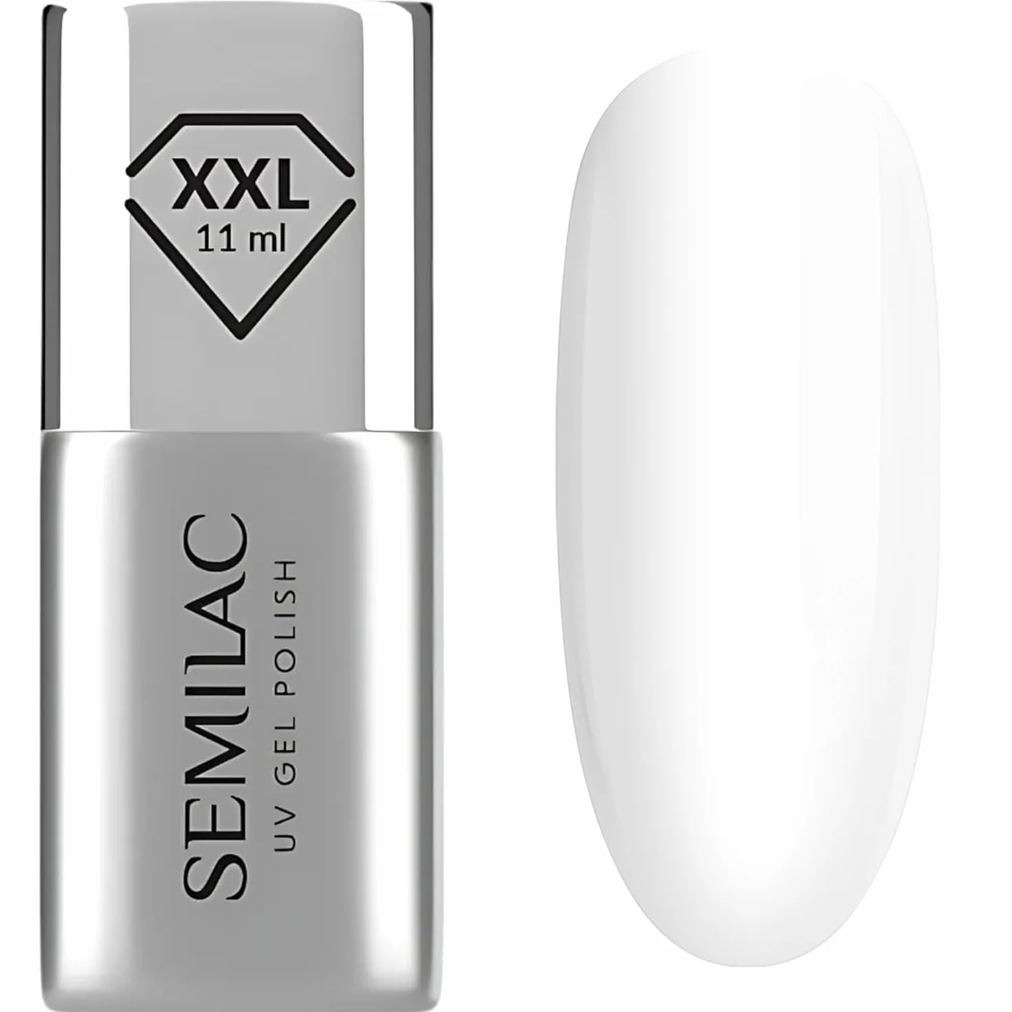 Semilac Top No Wipe Lakier Hybrydowy Efekt Mokrych Paznokci Połysk Xxl 11ml