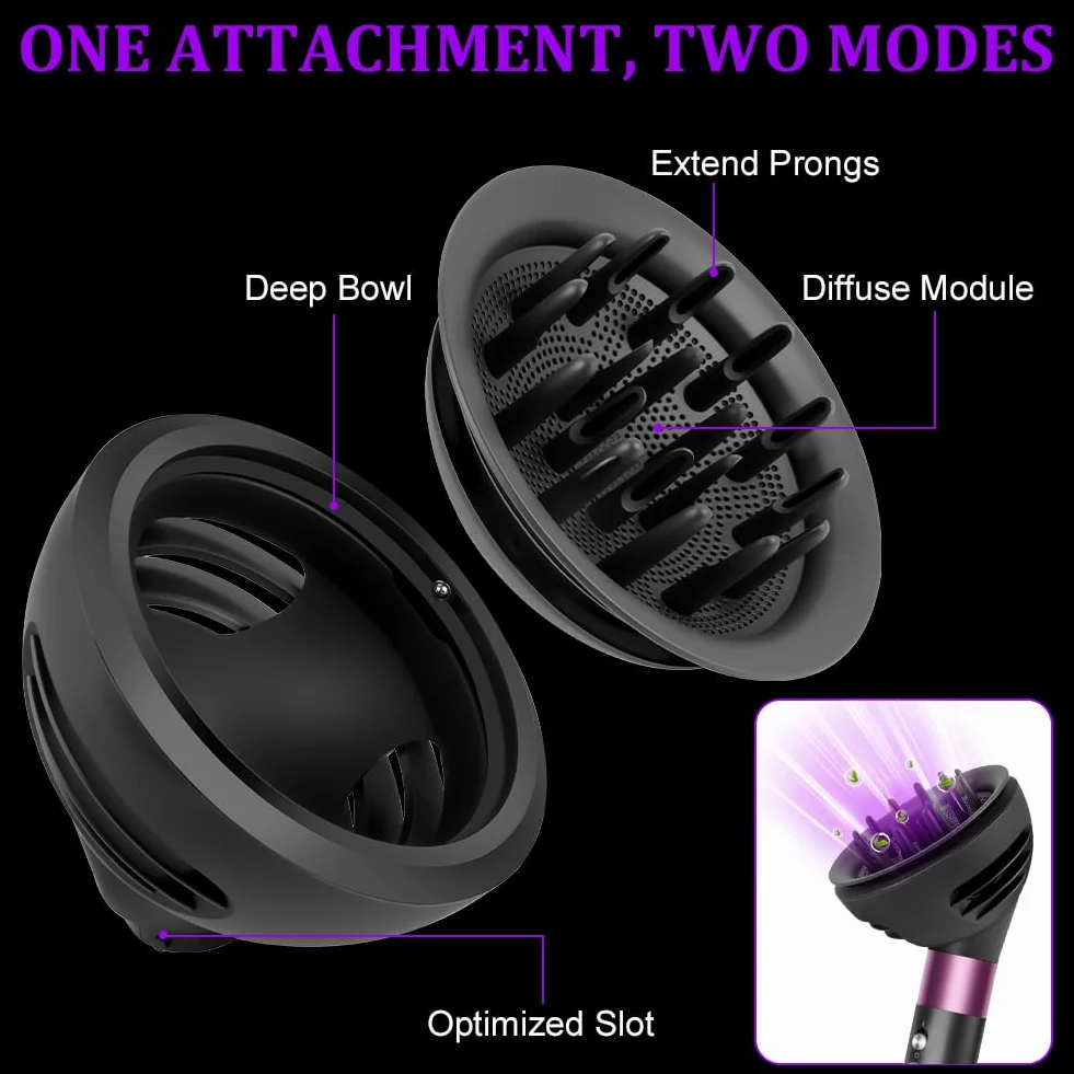 Dyfuzor do Dyson Airwrap Styler HS08 HS05 HS01 czarny