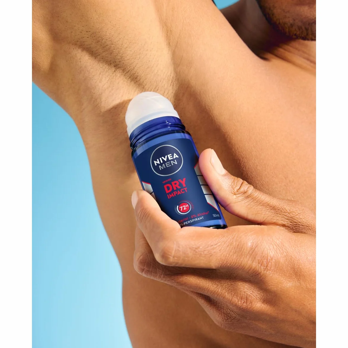 NIVEA MEN Dry Impact antyperspirant w kulce 72H, 2x50ml