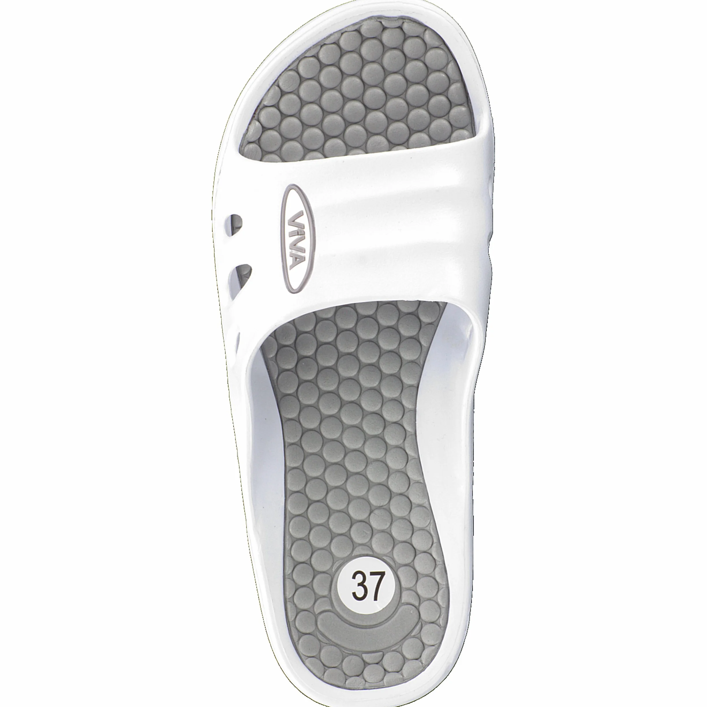 Brandsseller Damskie buty kąpielowe, klapki kąpielowe, buty plażowe, kolory: biały/koralowy, biały/jasnoszary, biały/turkusowy, rozmiar: 36-41